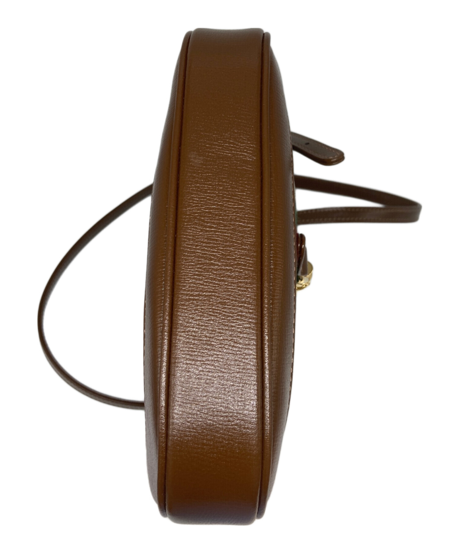 GUCCI ミニショルダーバッグ ベージュ/ブラウン 中古・古着通販】GUCCI (グッチ) ミニショルダーバッグ ベージュ
