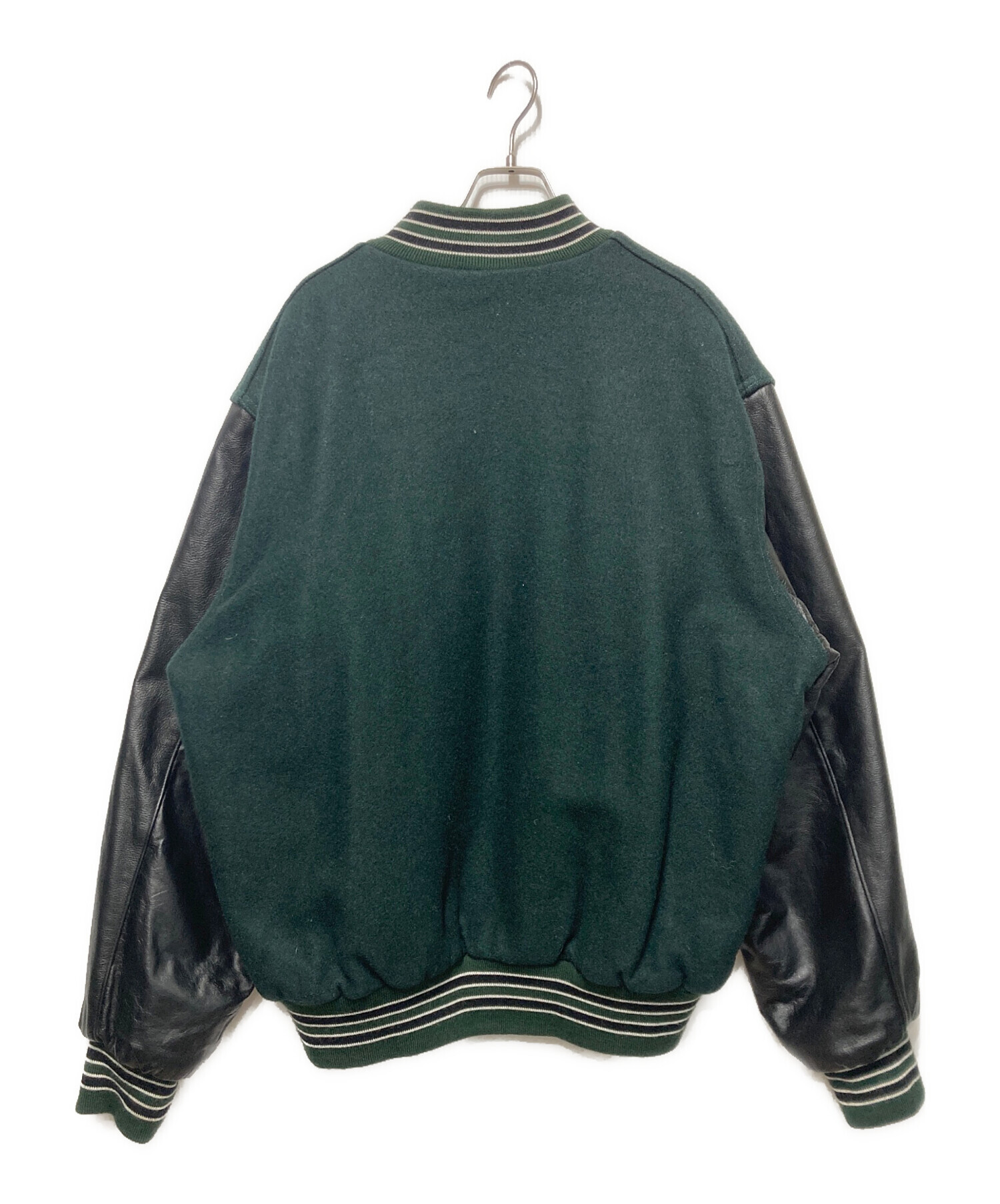 中古・古着通販】Holloway (ホロウェイ) スタジャン グリーン サイズ