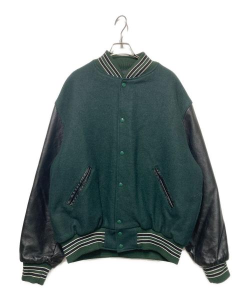 中古・古着通販】Holloway (ホロウェイ) スタジャン グリーン サイズ