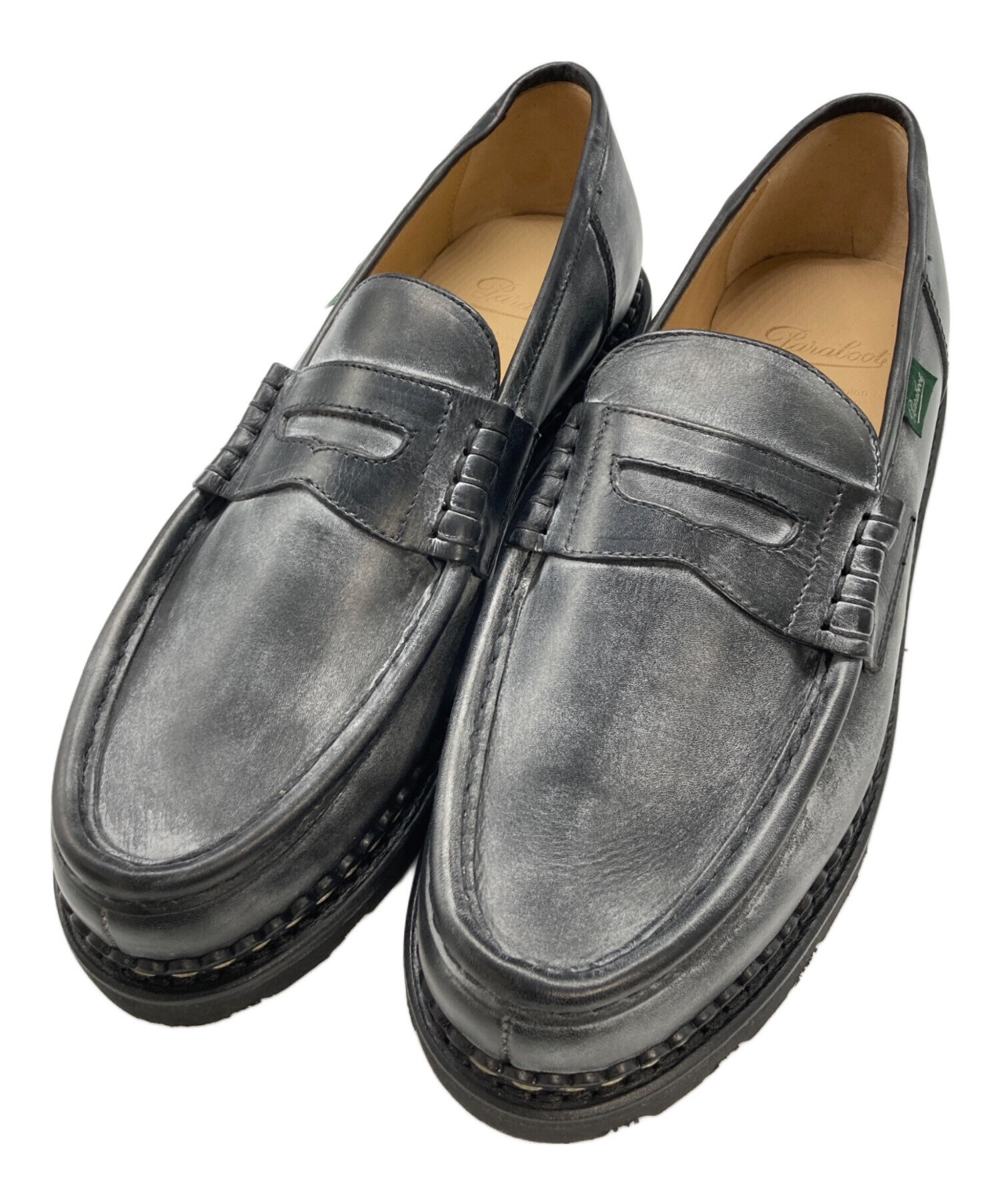 中古・古着通販】PARABOOT (パラブーツ) コインローファー ブラック