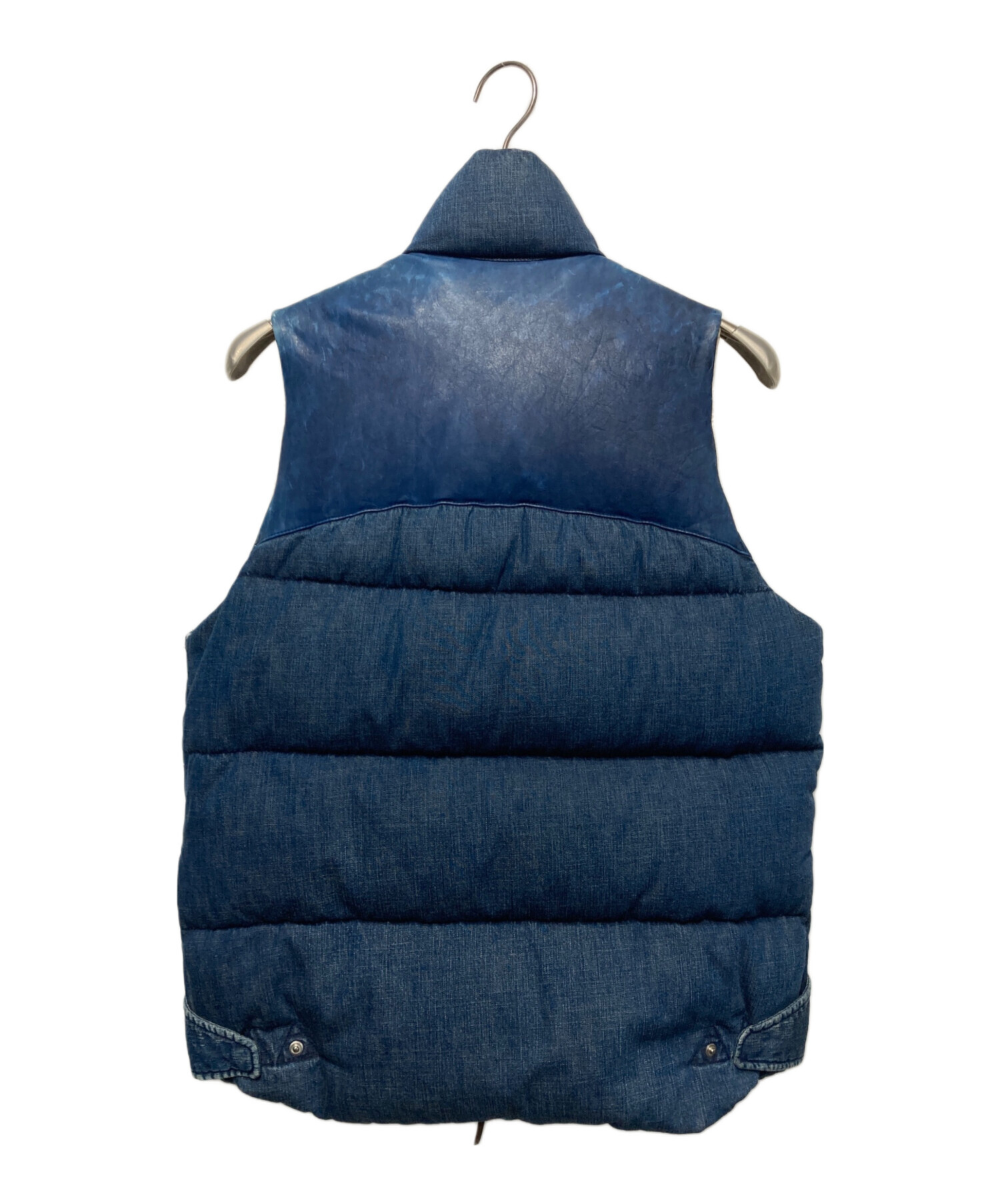 中古・古着通販】REMI RELIEF (レミレリーフ) ダウンベスト ブルー