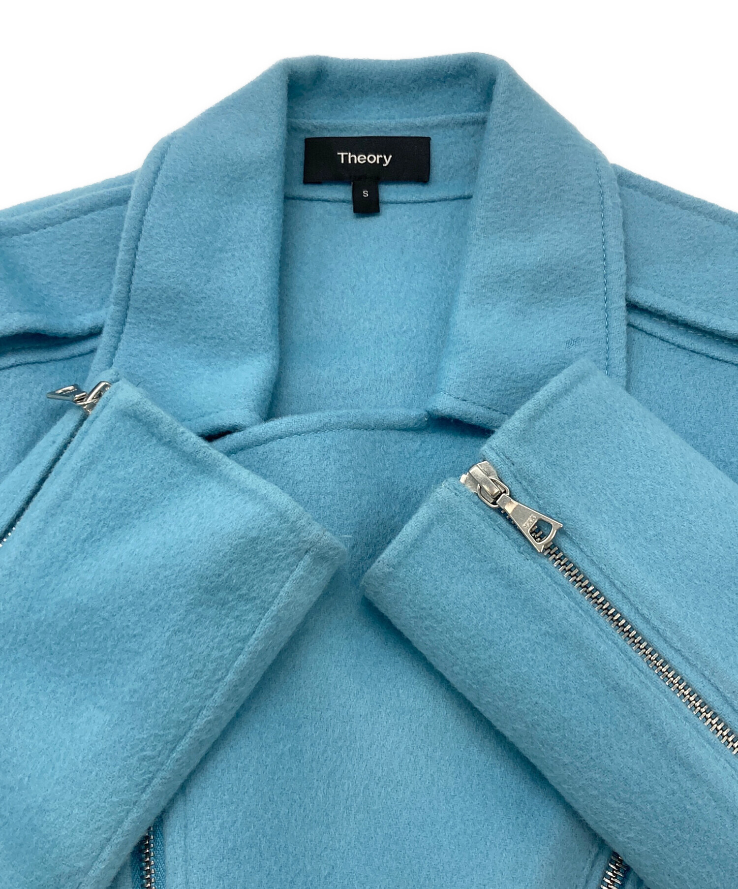 中古・古着通販】theory (セオリー) カシミヤ混ウールライダース