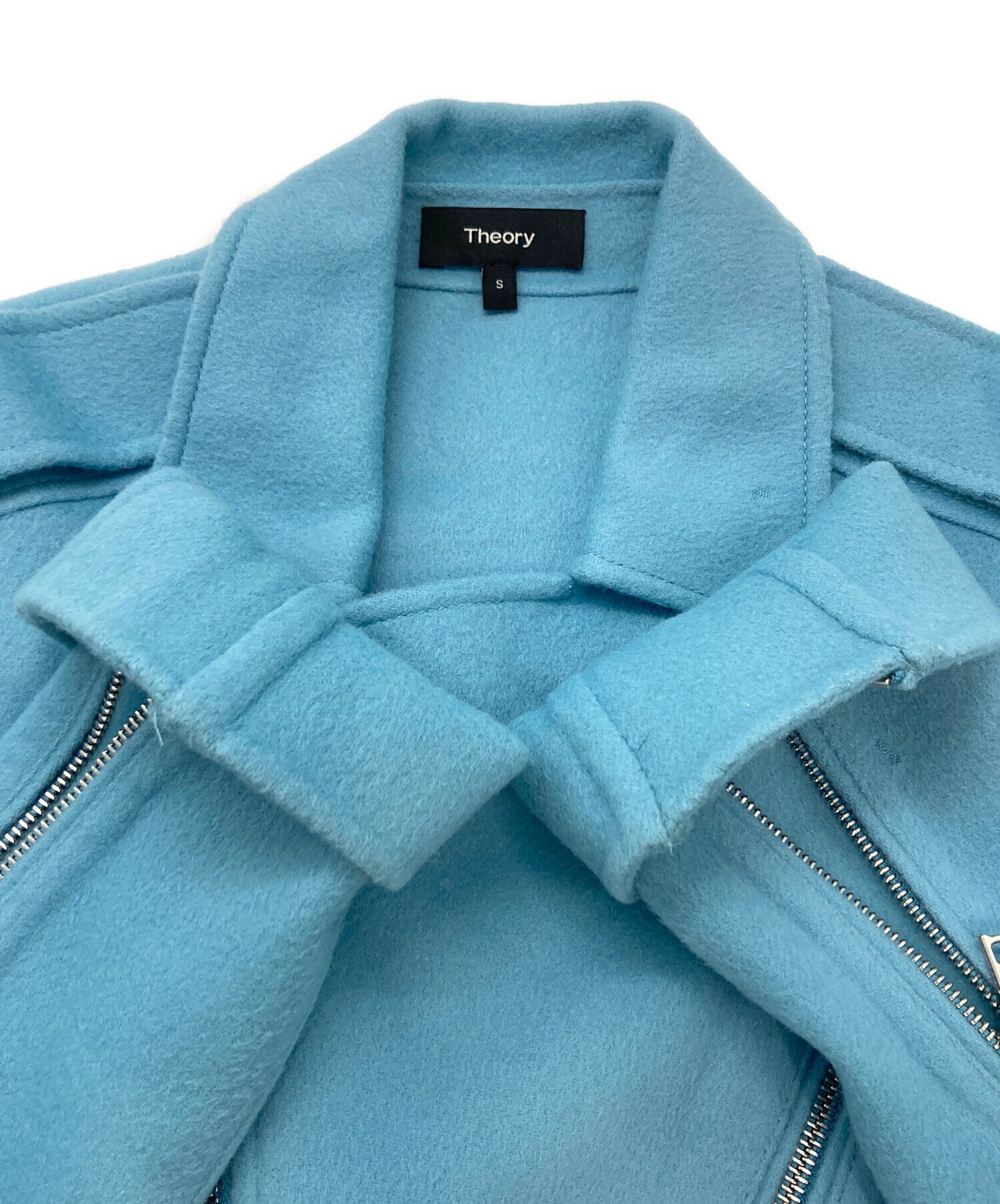 中古・古着通販】theory (セオリー) カシミヤ混ウールライダース