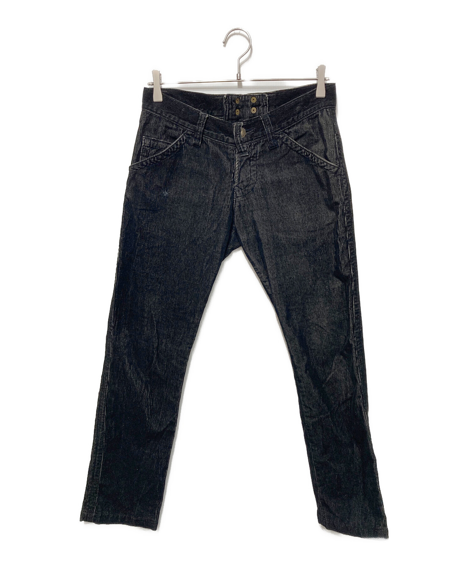 Jean Paul GAULTIER(ジャンポールゴルチエ) 00s archive メタルロゴ 5ポケットパンツ メンズ US：32-33 【中古】【ブランド古着バズストア】 中古・古着通販】Jean Paul GAULTIER (ジャンポールゴルチェ