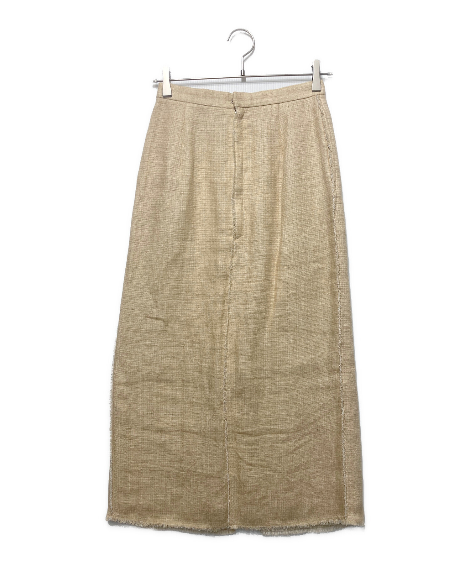 中古・古着通販】AURALEE (オーラリー) LINEN DOUBLE FACE FRINGE