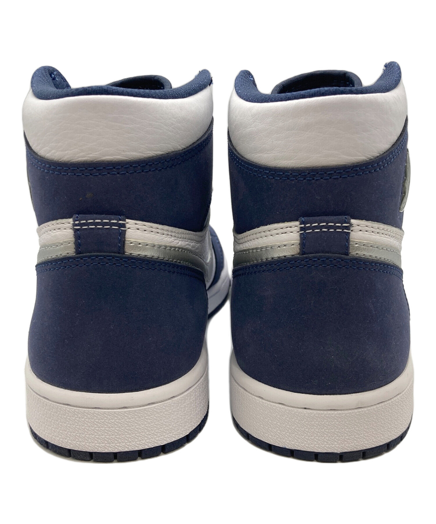 Nike ネイビー/ホワイト ハイカットスニーカー 中古・古着通販】NIKE (ナイキ) ハイカットスニーカー ネイビー サイズ