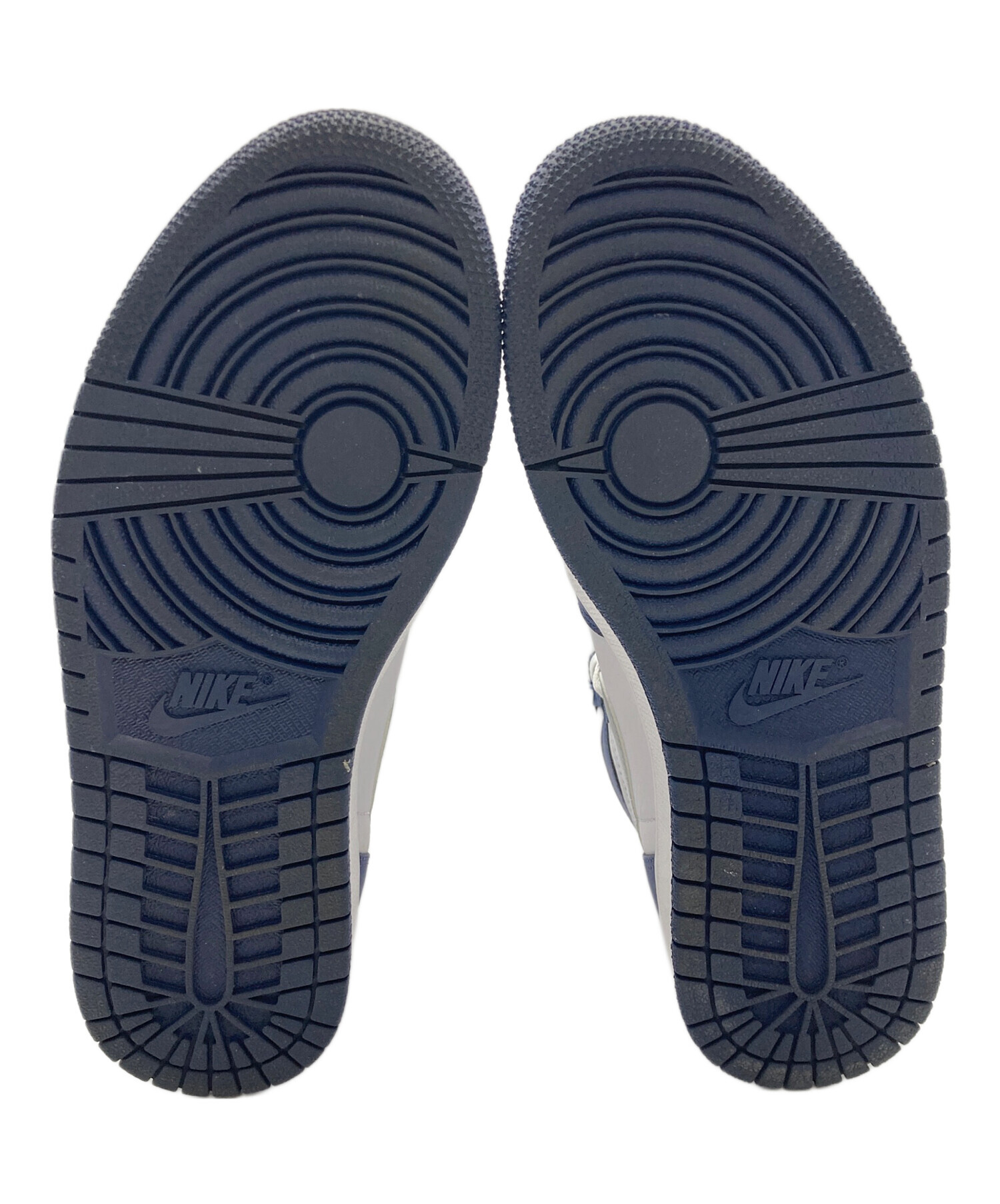 中古・古着通販】NIKE (ナイキ) ハイカットスニーカー ネイビー サイズ