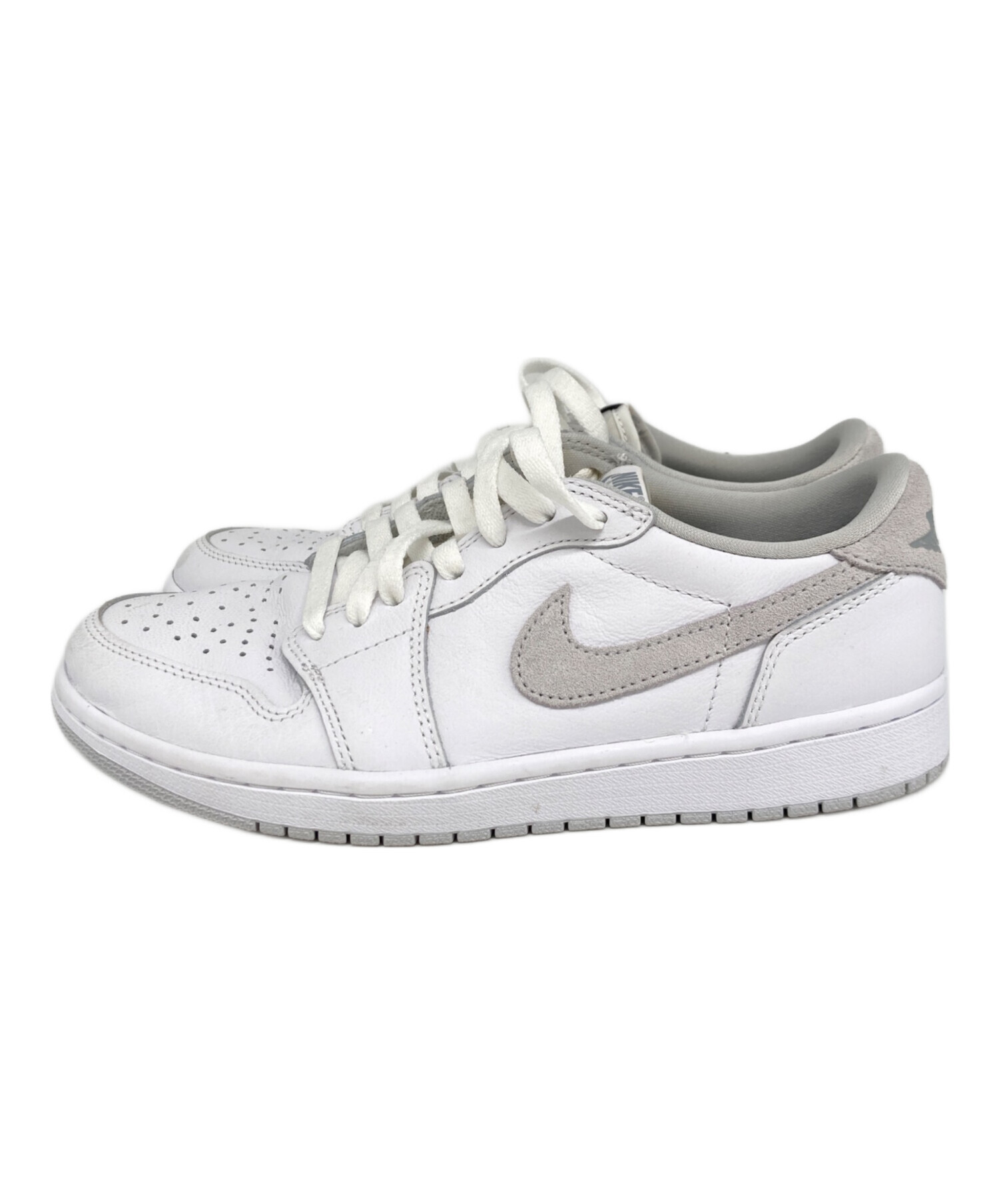 中古・古着通販】NIKE (ナイキ) Air Jordan 1 Low OG ホワイト サイズ 