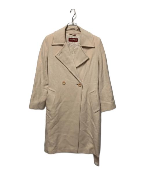 MaxMara STUDIO マックスマーラ アンゴラ シルク ウール コート 中古・古着通販】Max Mara Studio (マックスマーラ ストゥディオ