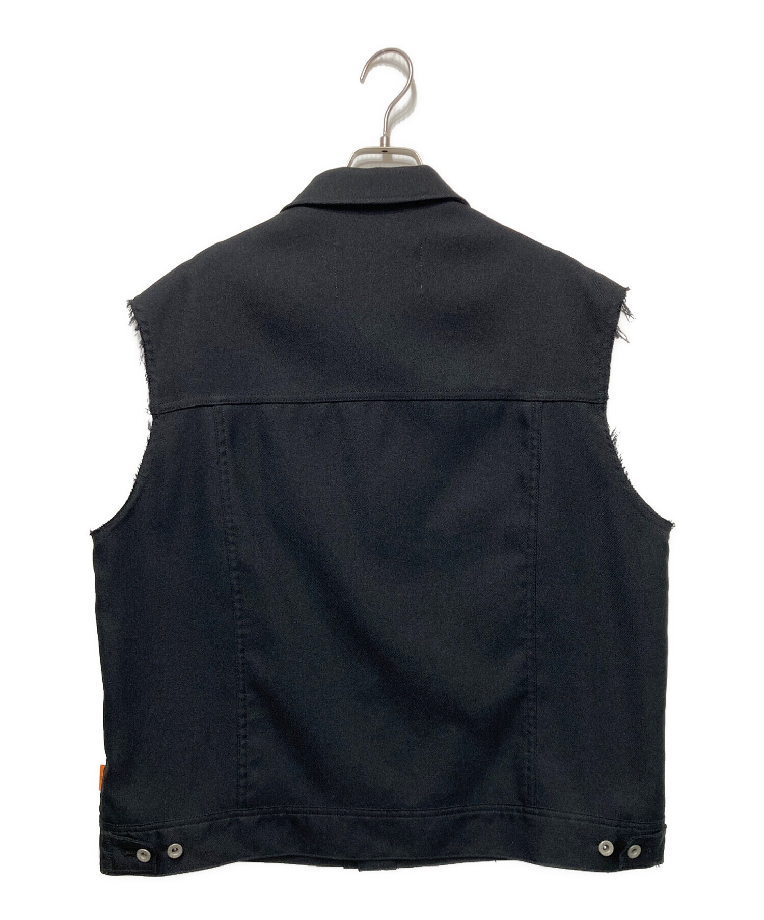 中古・古着通販】DAIRIKU (ダイリク) Regular Polyester Vest ブラック 