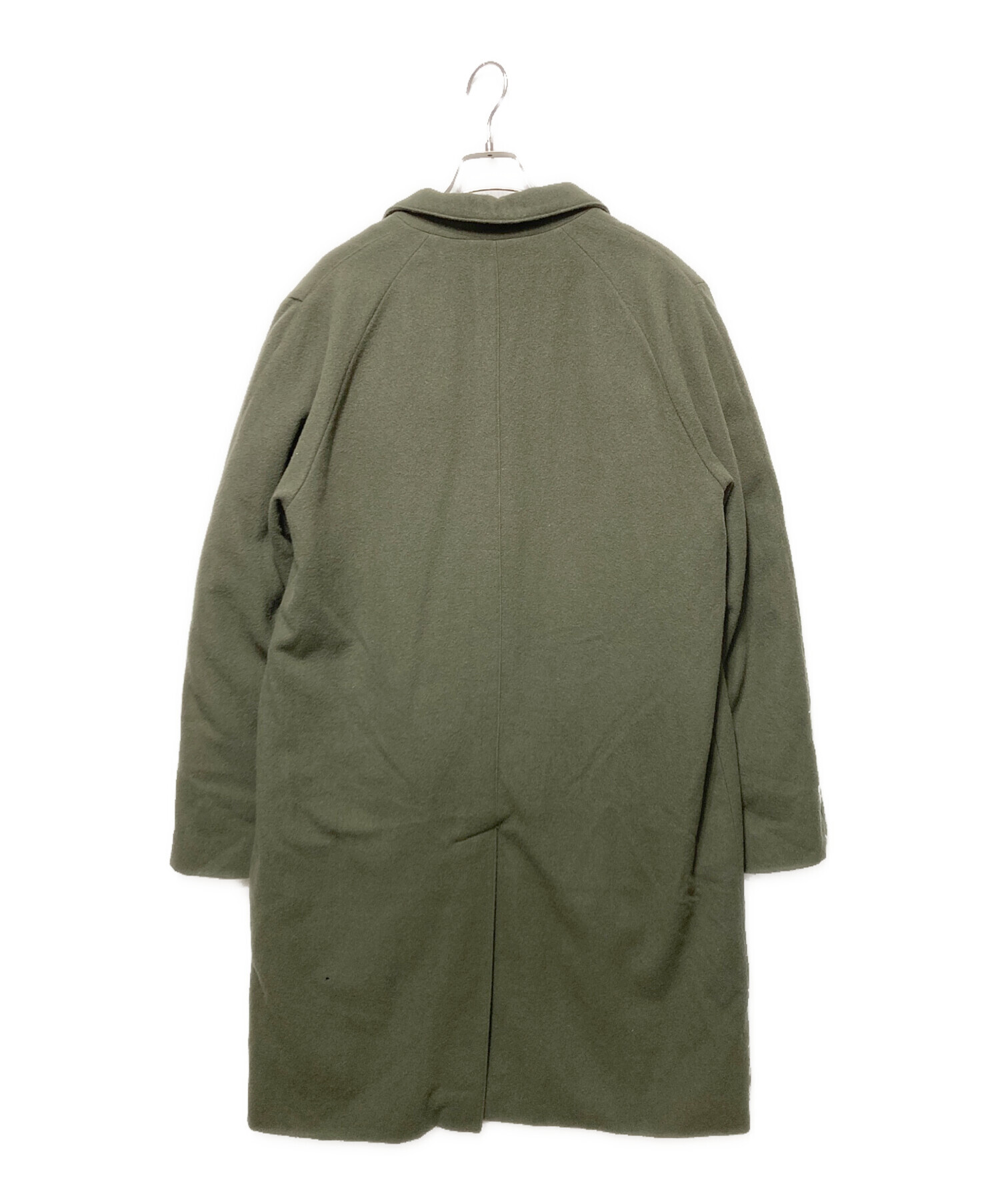 中古・古着通販】STAMMBAUM (シュタンバウム) ウールコート カーキ 