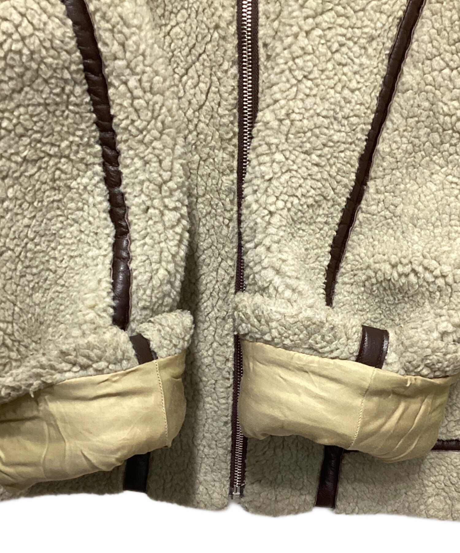 HELLY HANSEN ヘリーハンセン ボア ジャケット ベージュ L2439 HELLY 