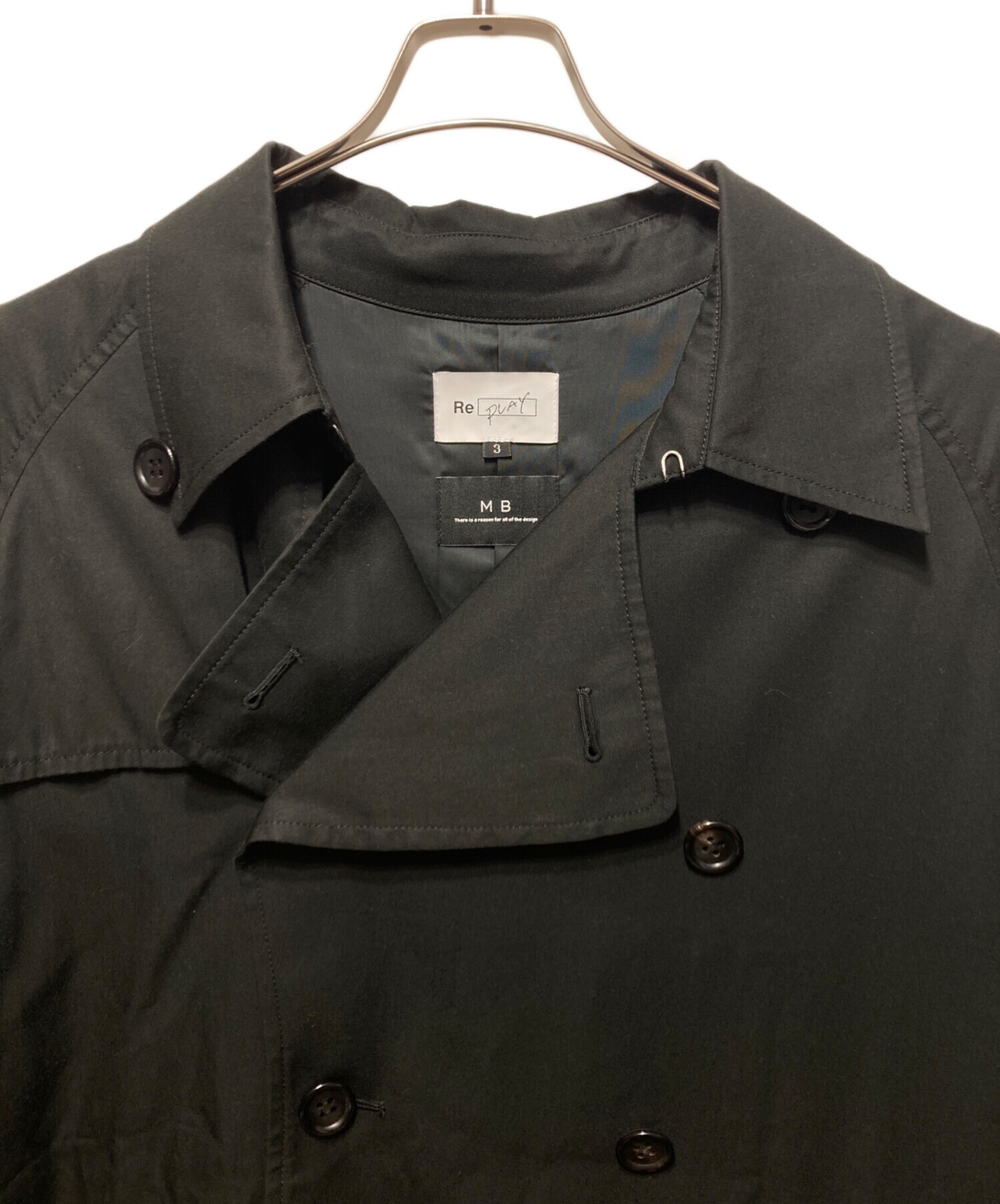 中古・古着通販】REPLAY (リプレイ) mb (エムビー) トレンチコート