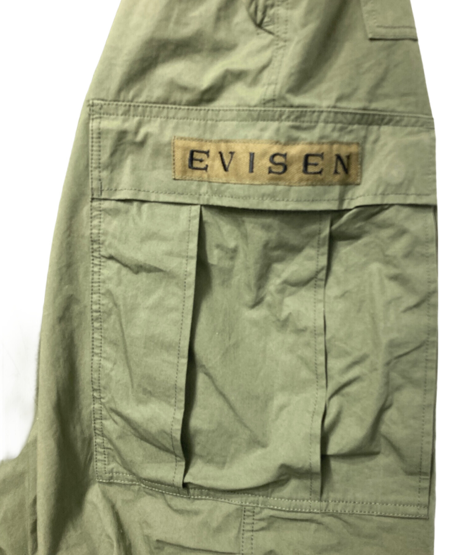 エビセン カーゴパンツ2本セット ブラック&オリーブ Lサイズ 未使用
