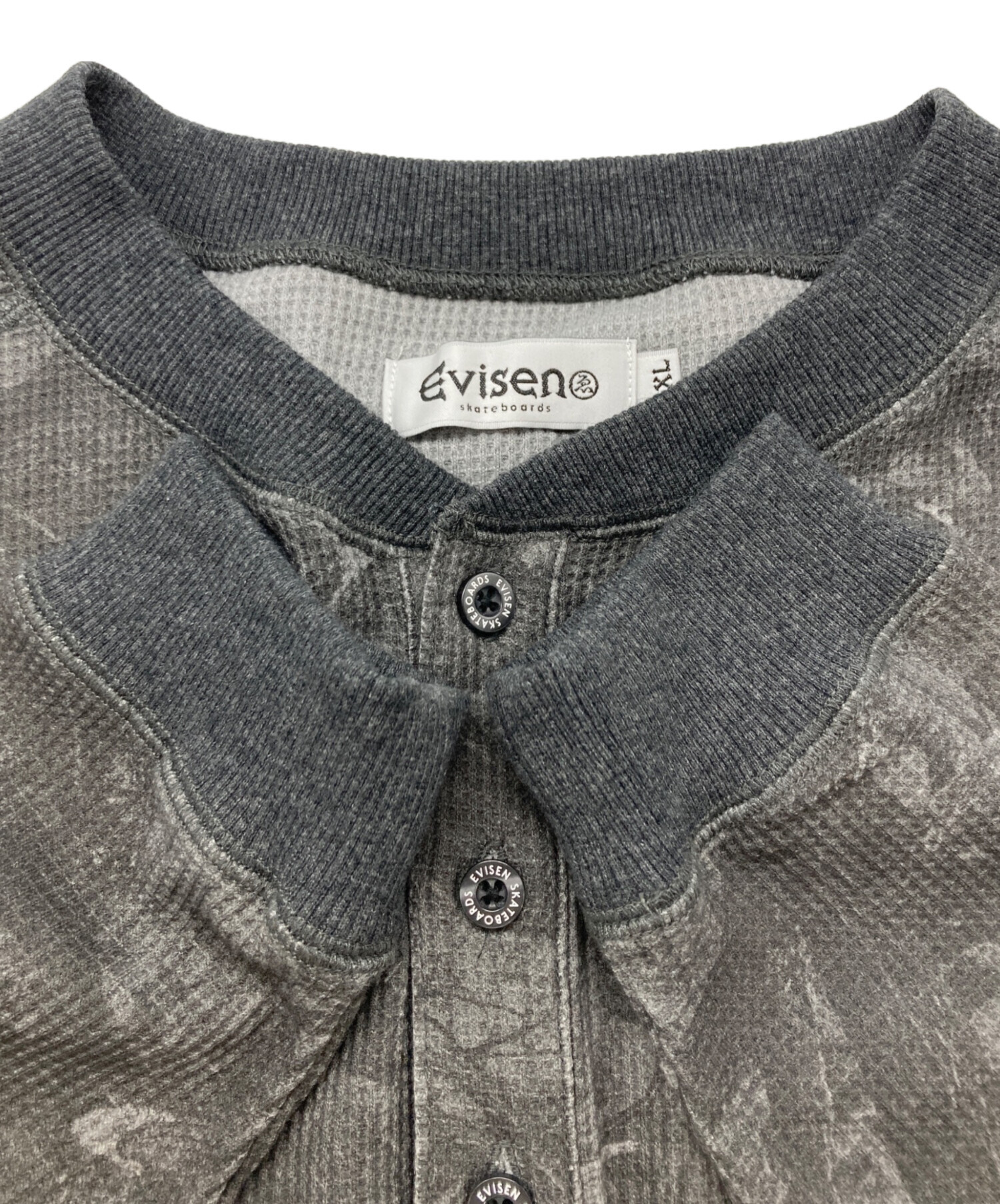 中古・古着通販】EVISEN (エビセン) SUSHI CAMO HENLEY NECK THERMAL 