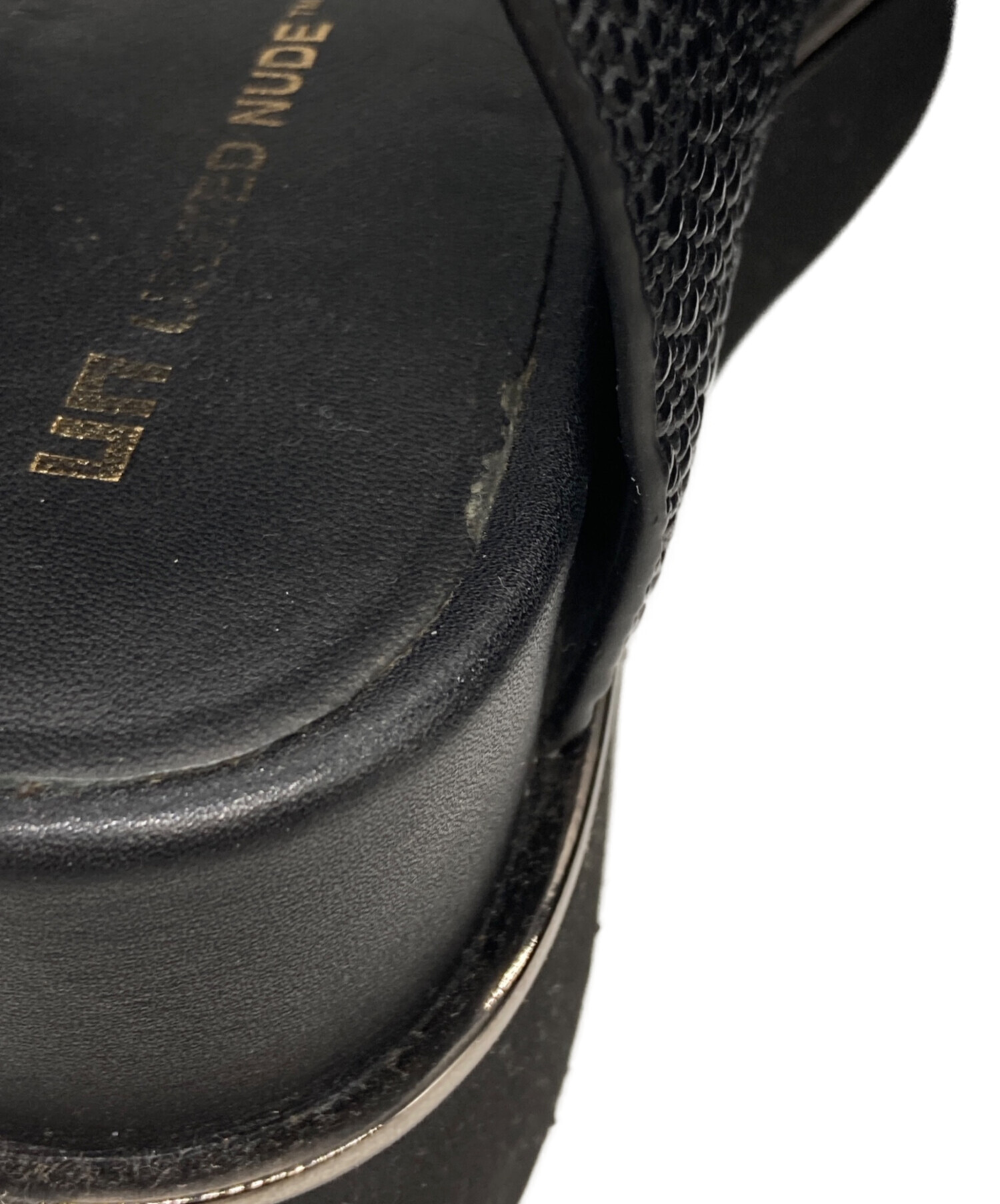 中古・古着通販】UNITED NUDE (ユナイテッドヌード) サンダル ブラック