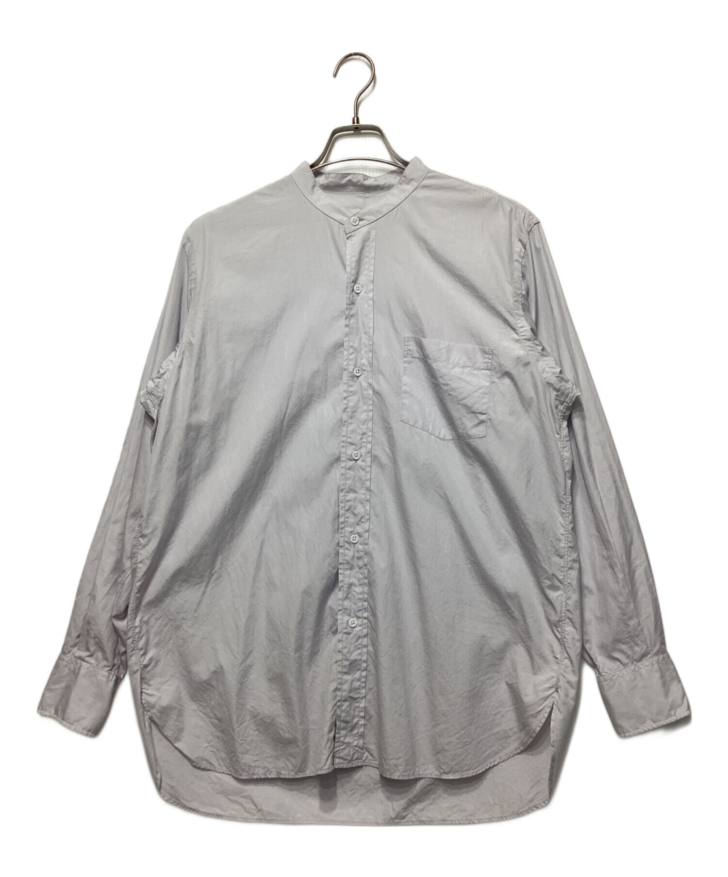 HERILLシャツ 中古・古着通販】HERILL (ヘリル) Suvin Stand Collar Shirts