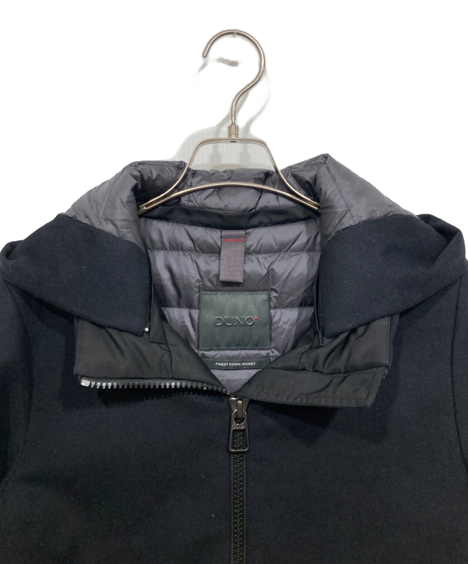 中古・古着通販】DUNO (デュノ) 切替ダウンコート ブラック サイズ:40