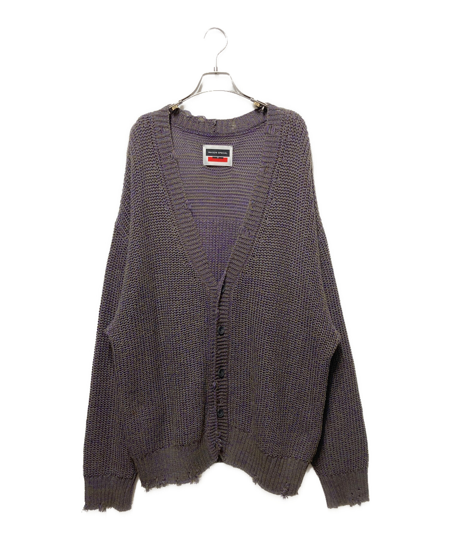 中古・古着通販】MAISON SPECIAL (メゾンスペシャル) ミックスヤーン 