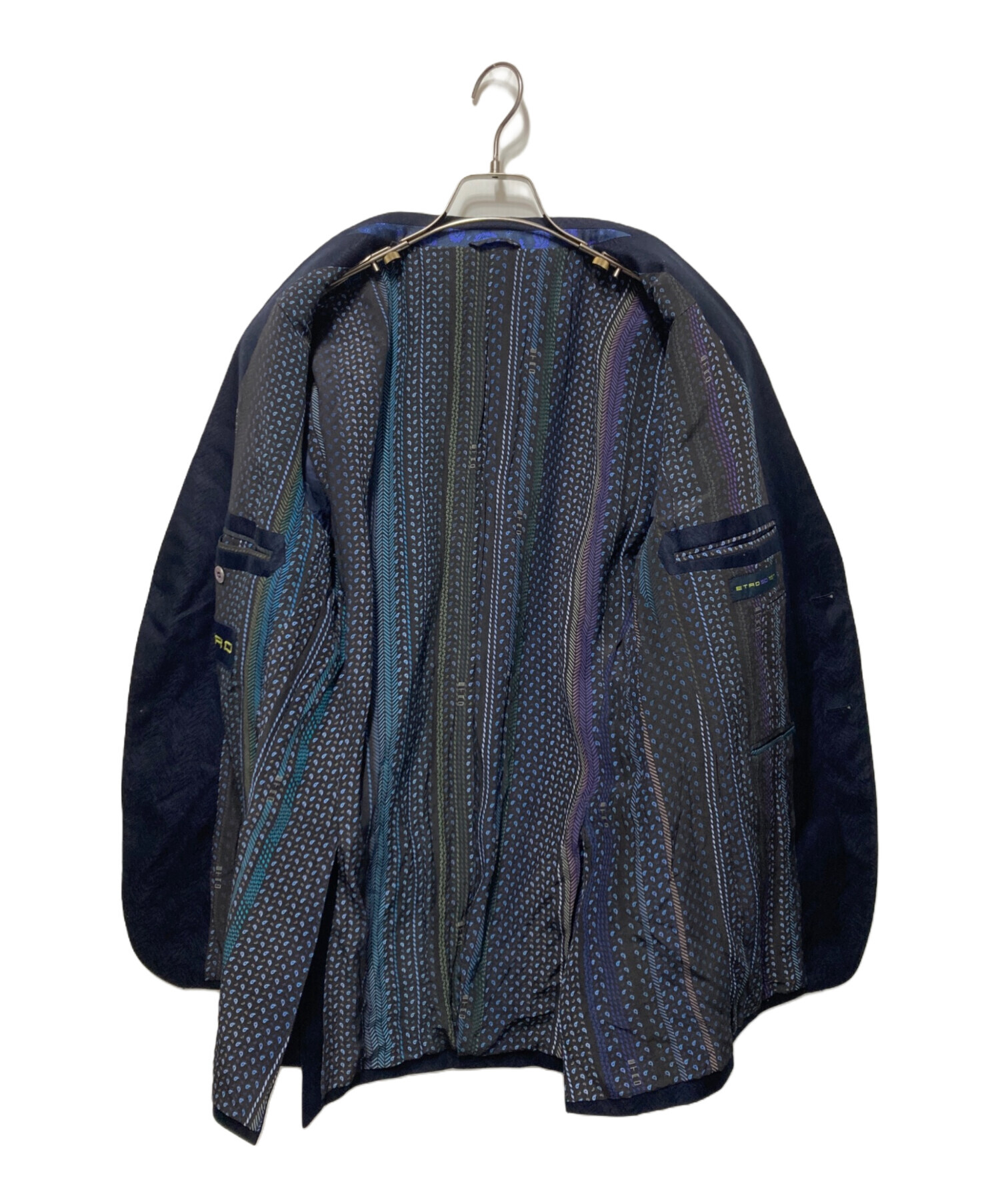 中古・古着通販】ETRO (エトロ) セットアップ ネイビー サイズ:50