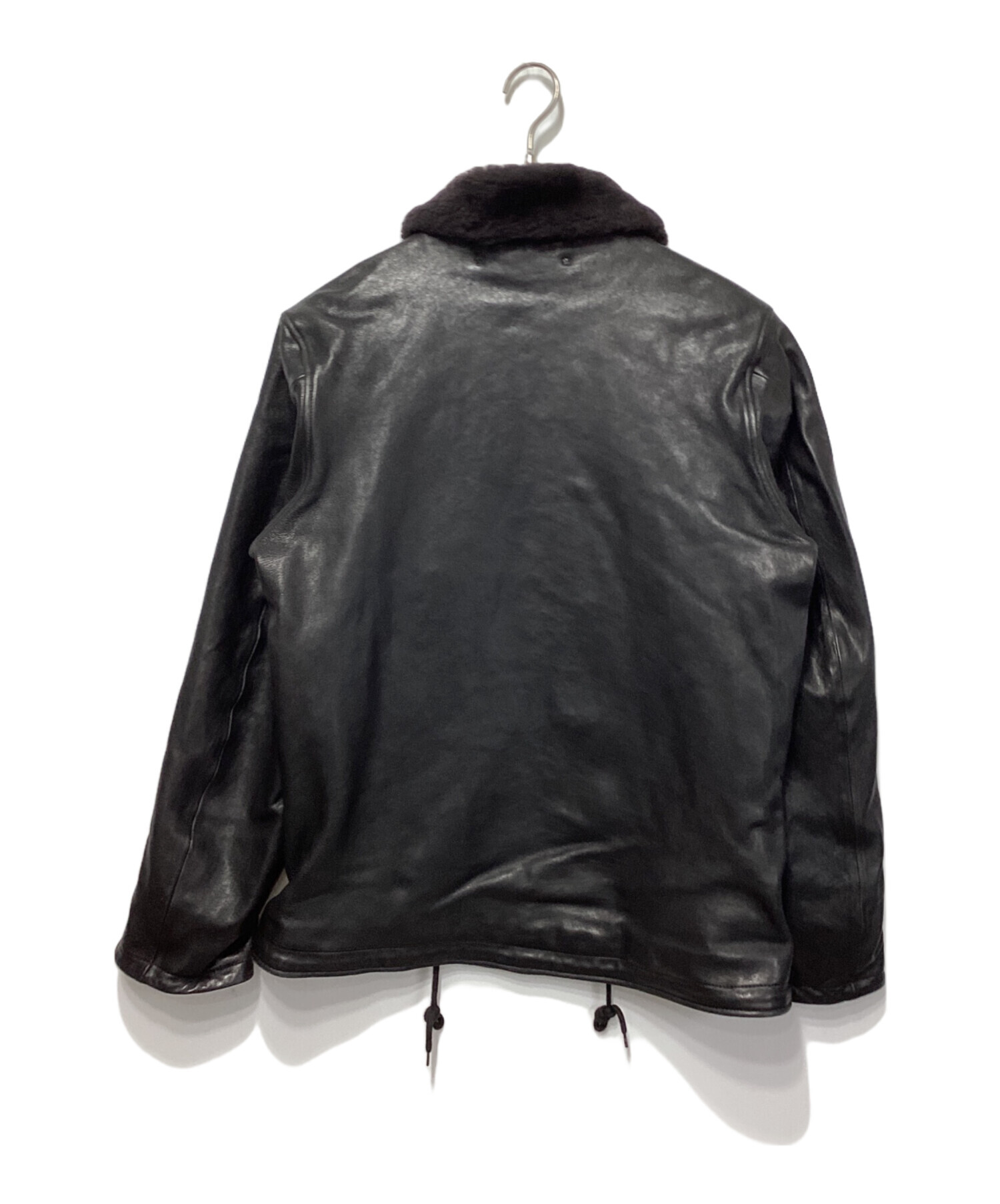 中古・古着通販】HOUSTON (ヒューストン) ベジタブルラムレザー N-1