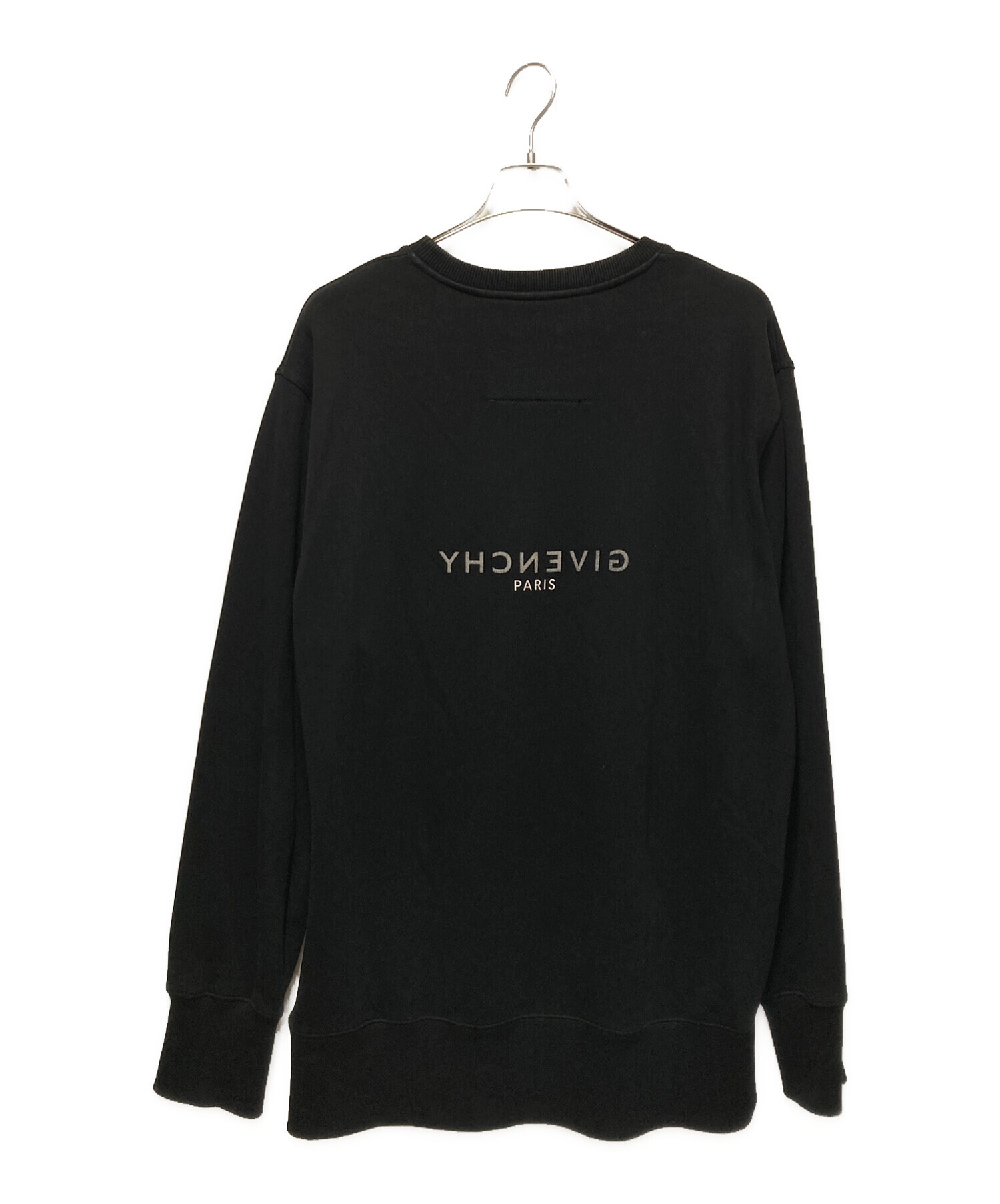 中古・古着通販】GIVENCHY (ジバンシィ) ロゴスウェット ブラック 