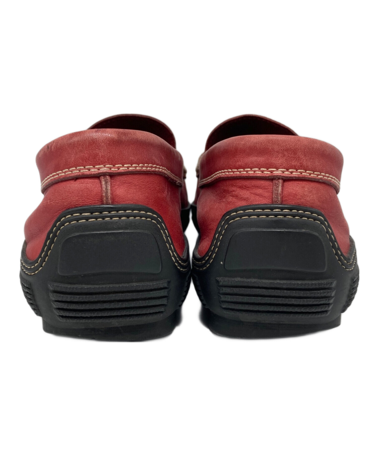 新品未使用 トッズ モカシン ドライビングシューズ レザー 赤 30cm 中古・古着通販】TOD'S (トッズ) ドライビングシューズ レッド サイズ
