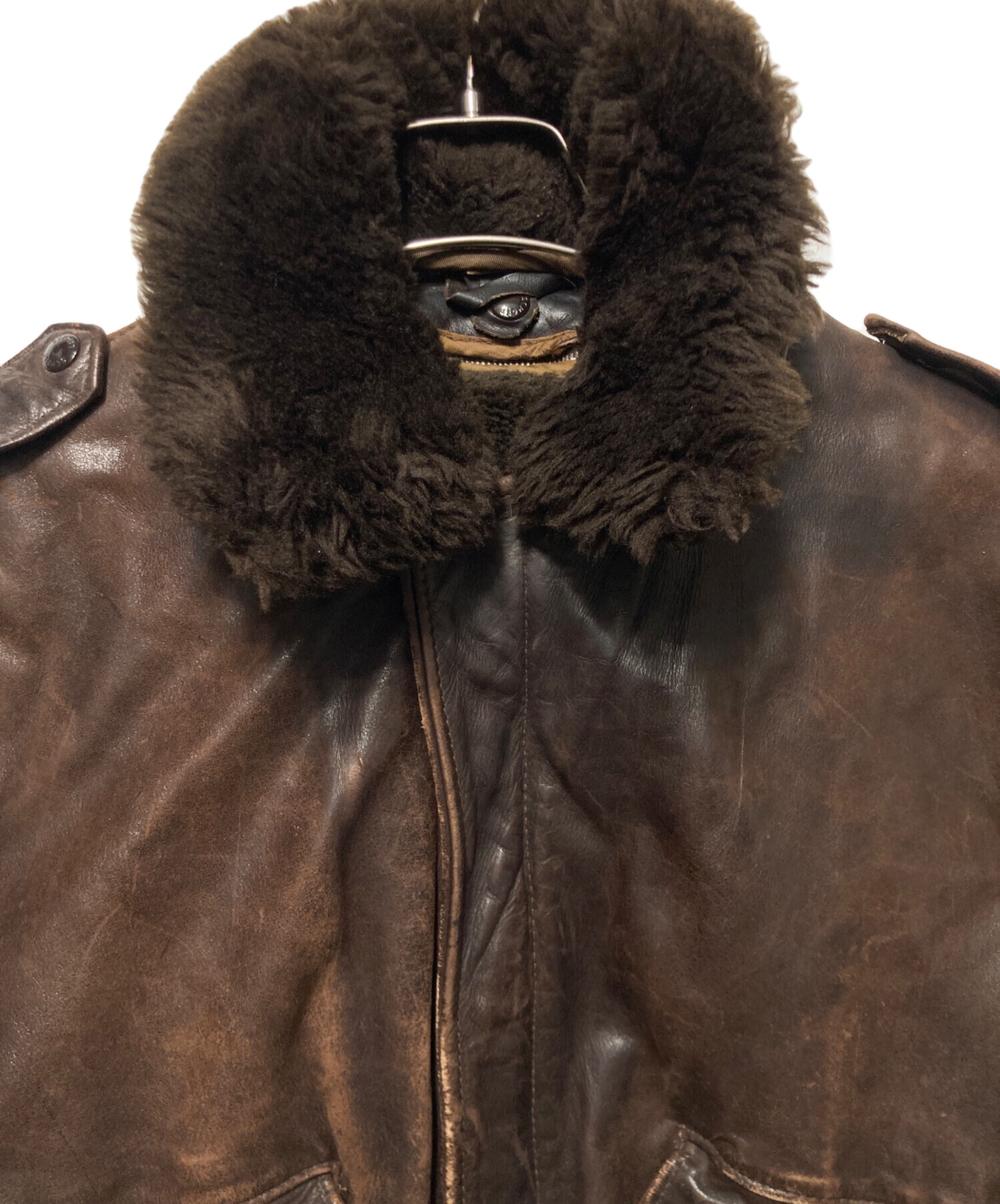 中古・古着通販】Schott (ショット) A-2 レザーフライトジャケット