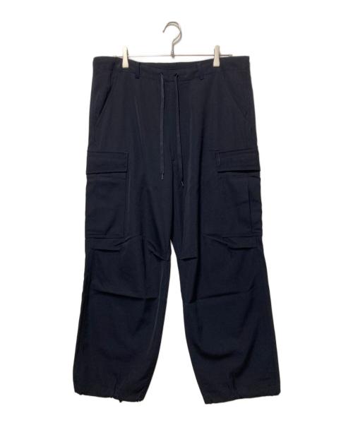 中古・古着通販】COMOLI (コモリ) ウールギャバ 6Pパンツ ネイビー