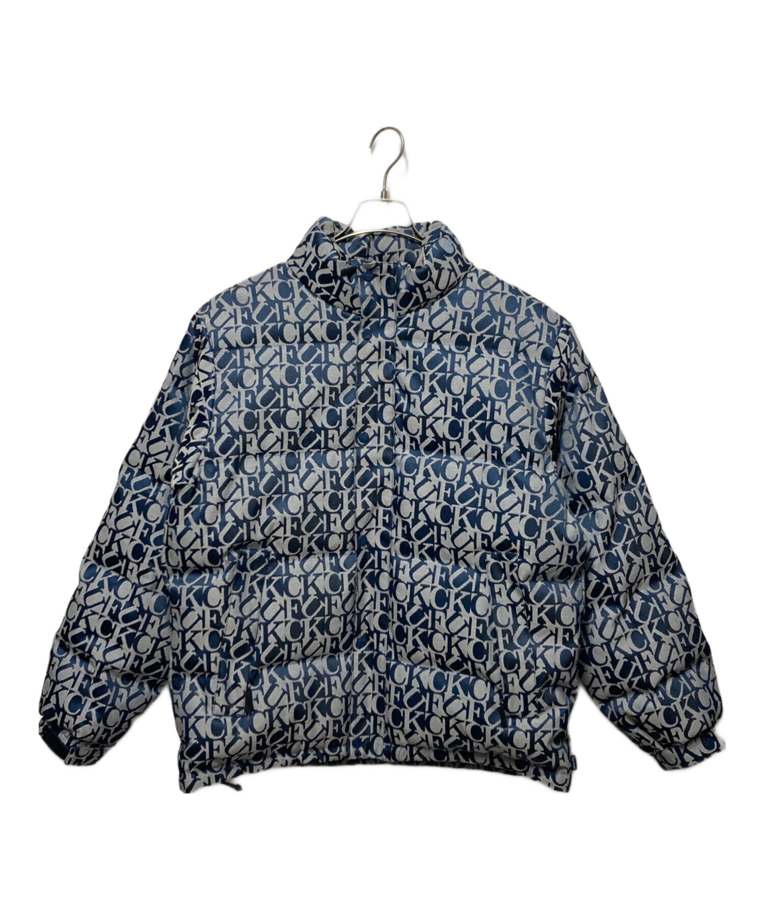 中古・古着通販】SUPREME (シュプリーム) Fuck Jacquard Puffy Jacket