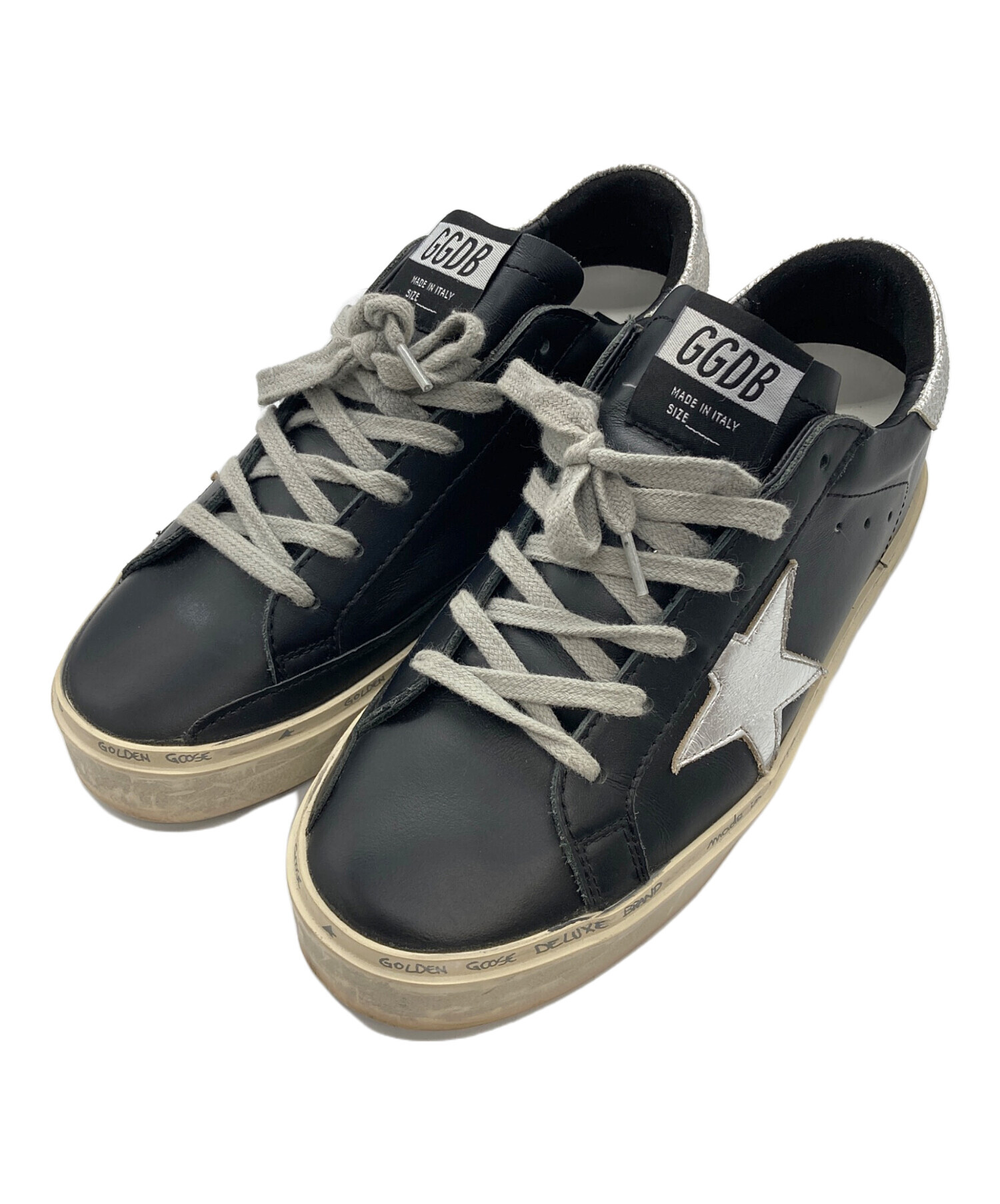 中古・古着通販】GOLDEN GOOSE (ゴールデングース) HI STAR ブラック 