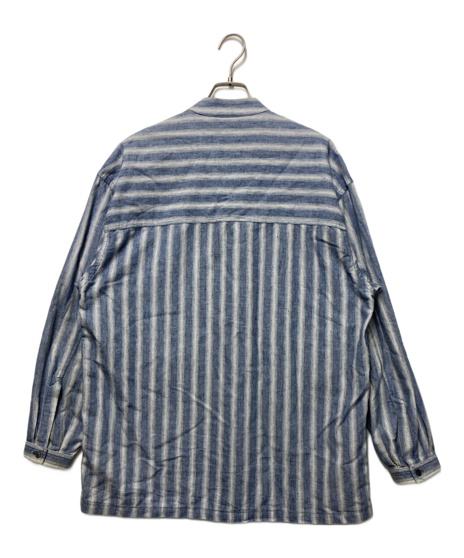 中古・古着通販】E.TAUTZ (イートーツ) COLLAR LESS LINEMAN SHIRT