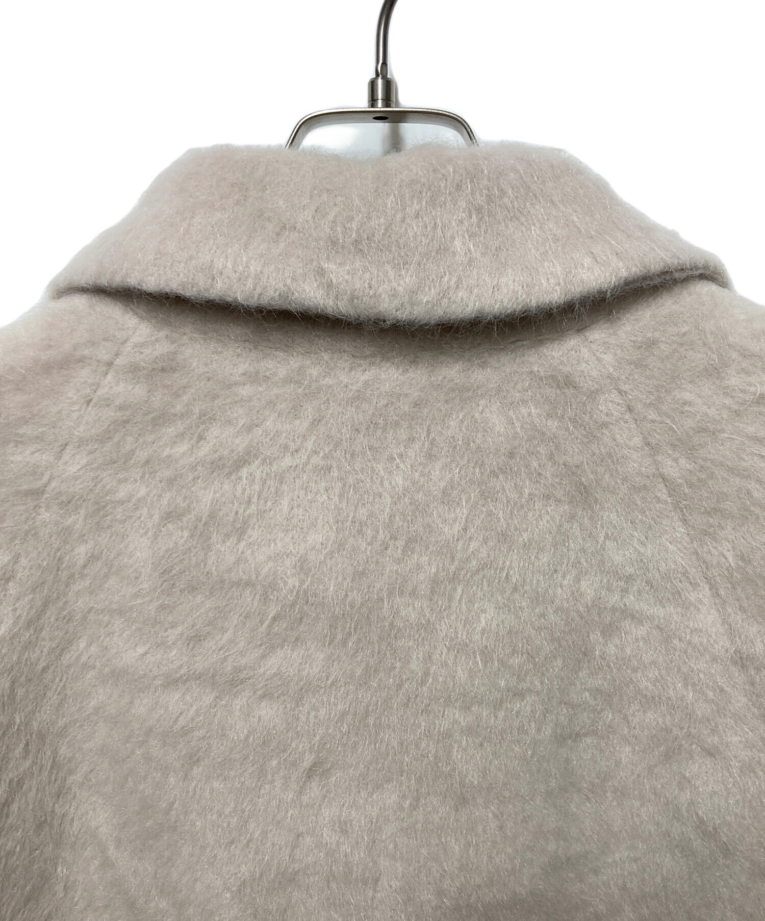 中古・古着通販】Snidel (スナイデル) シャギーロングコート ベージュ