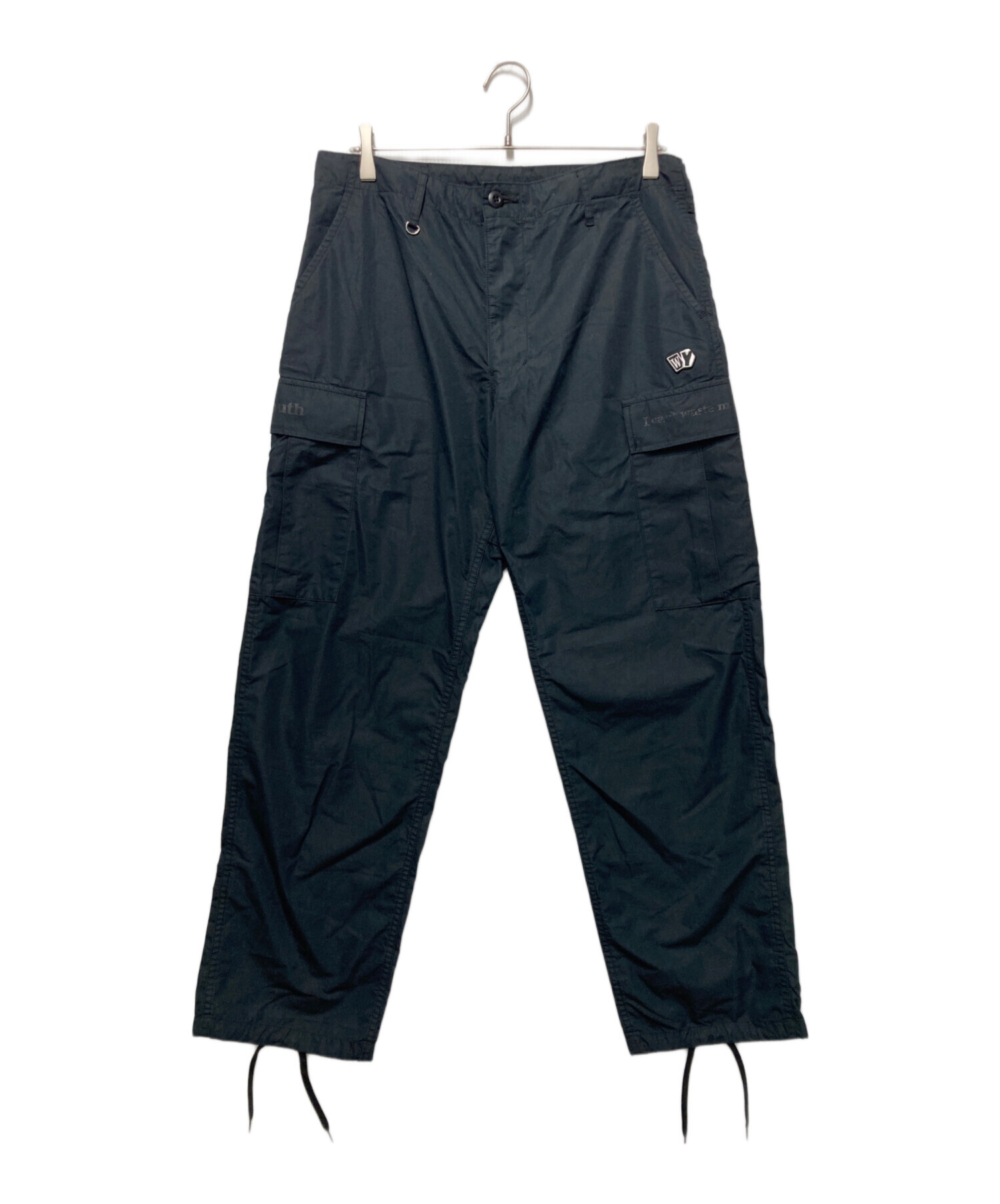 wasted youth black eye patch cargo pants 【公式通販】