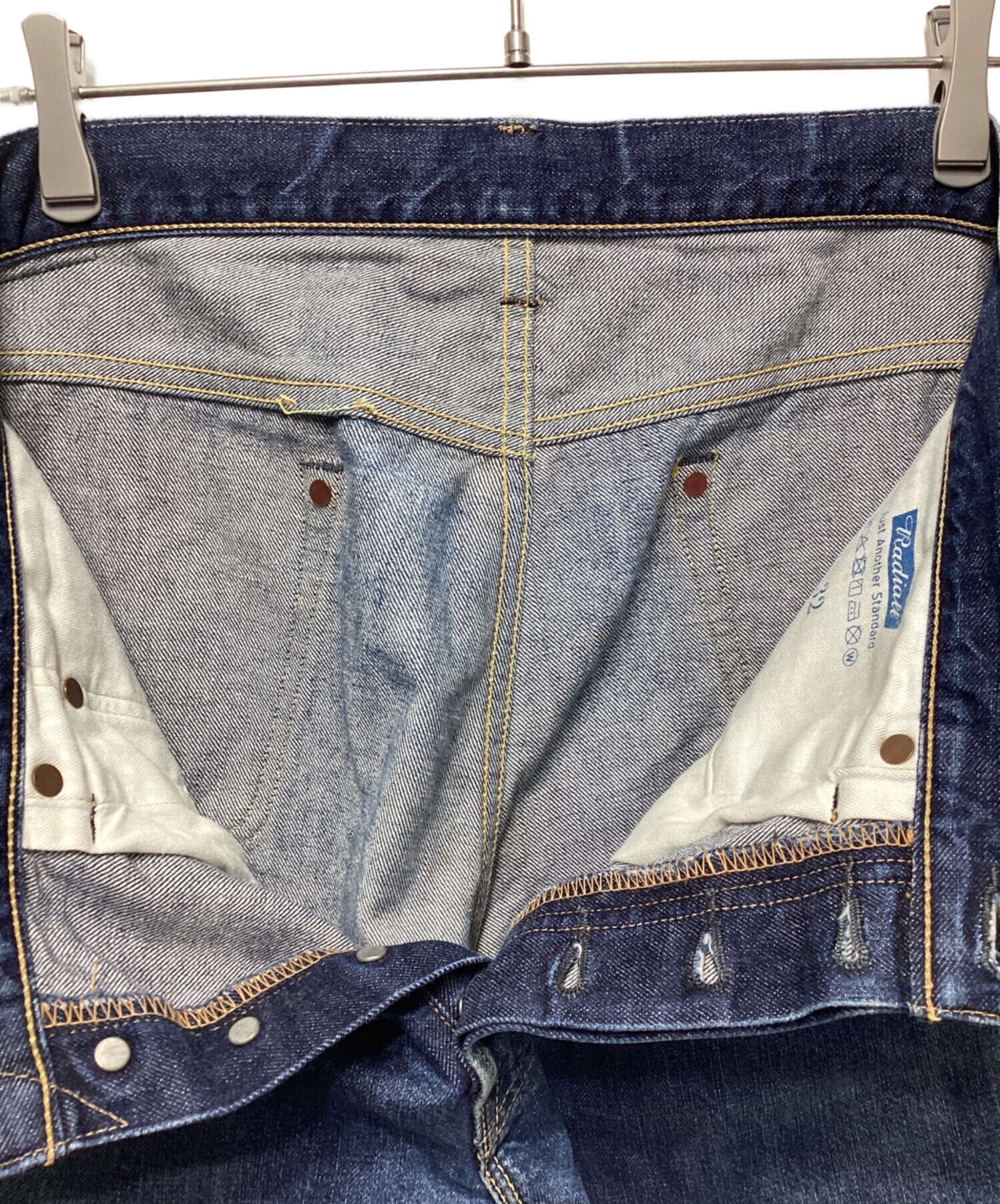 中古・古着通販】RADIALL (ラディアル) デニムパンツ インディゴ