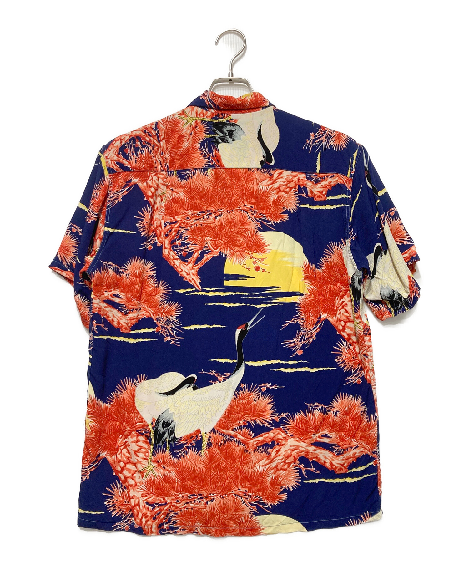 中古・古着通販】Sun Surf (サンサーフ) 鶴レーヨンアロハシャツ