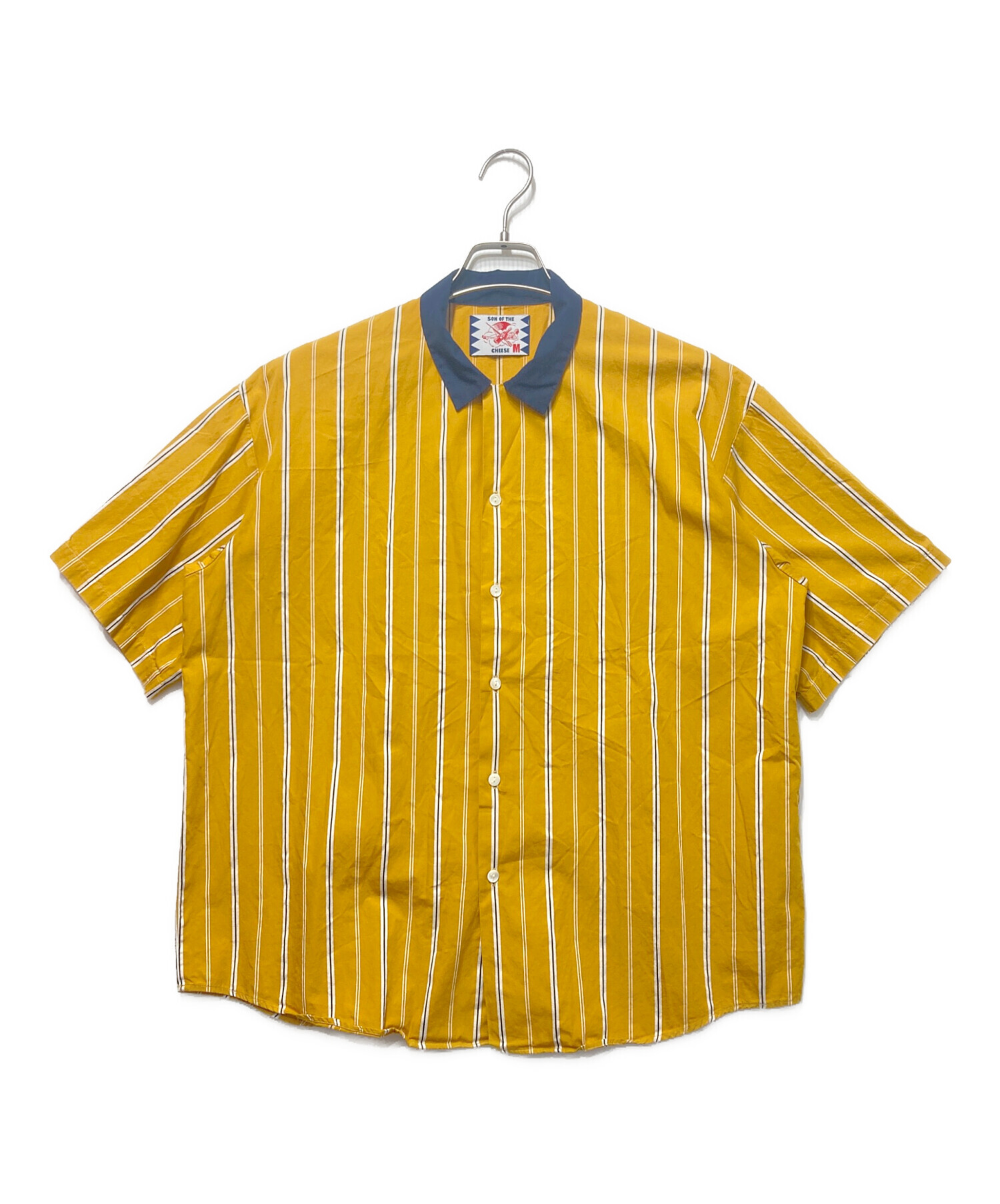 SON OF THE CHEESE キューバシャツ イエロー M 中古・古着通販】son of the cheese (（サノバチーズ）) オープン