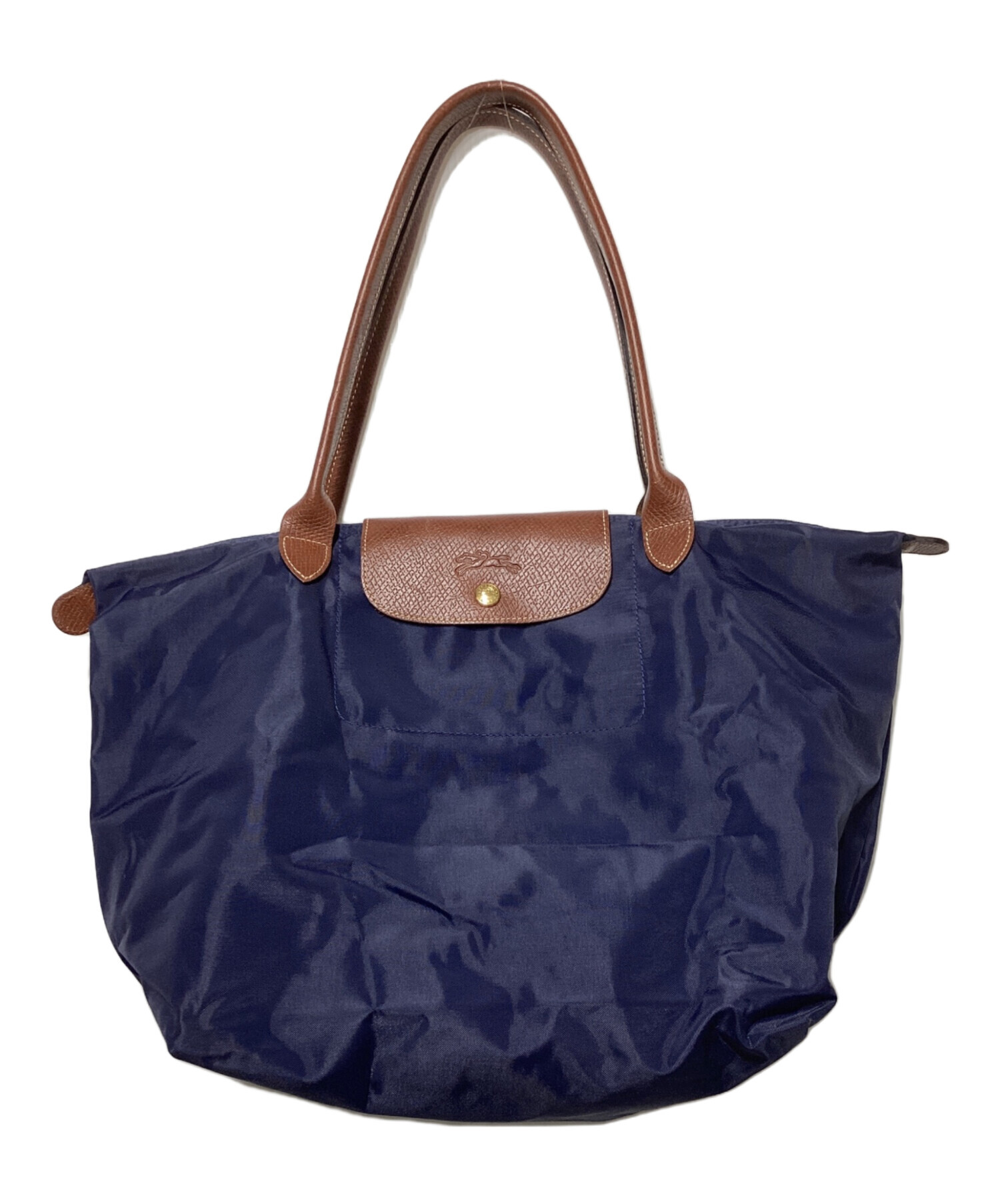 中古・古着通販】LONGCHAMP (ロンシャン) ナイロンショルダーバッグ 