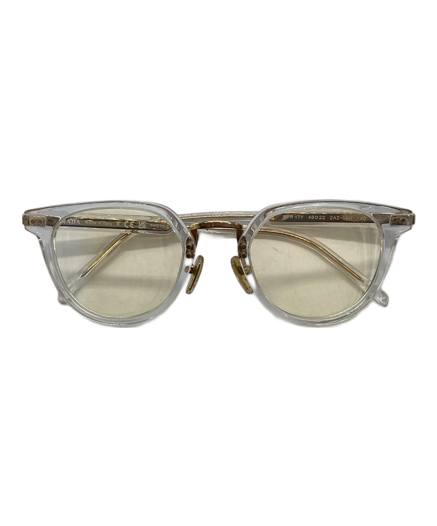 中古・古着通販】PRADA (プラダ) アセテートサングラス サイズ:49□22 