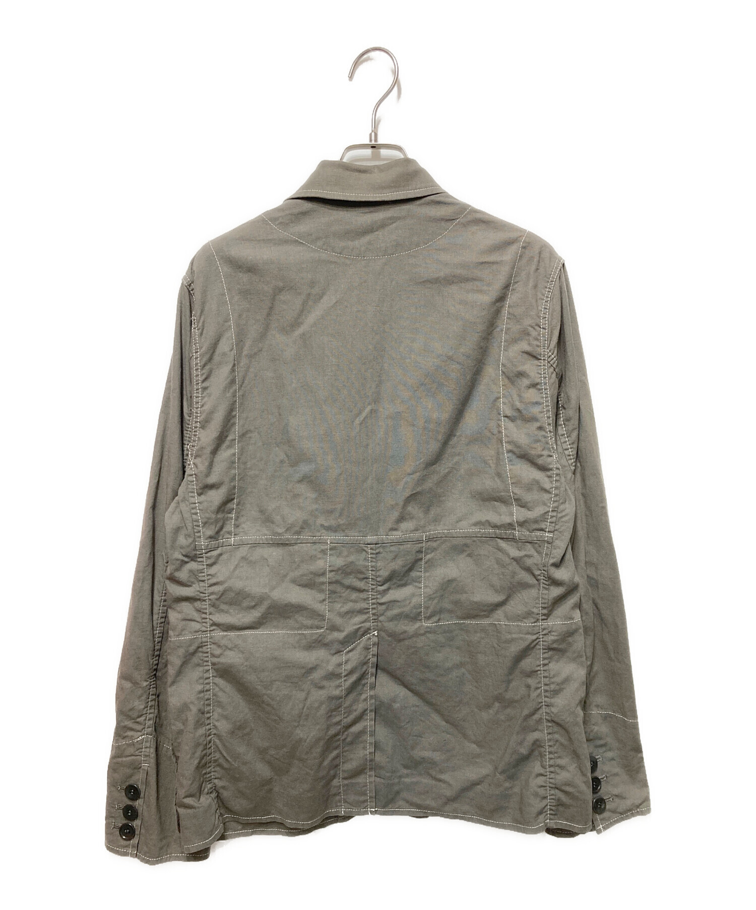 中古・古着通販】UNDERCOVER (アンダーカバー) 丸襟ステッチジャケット 