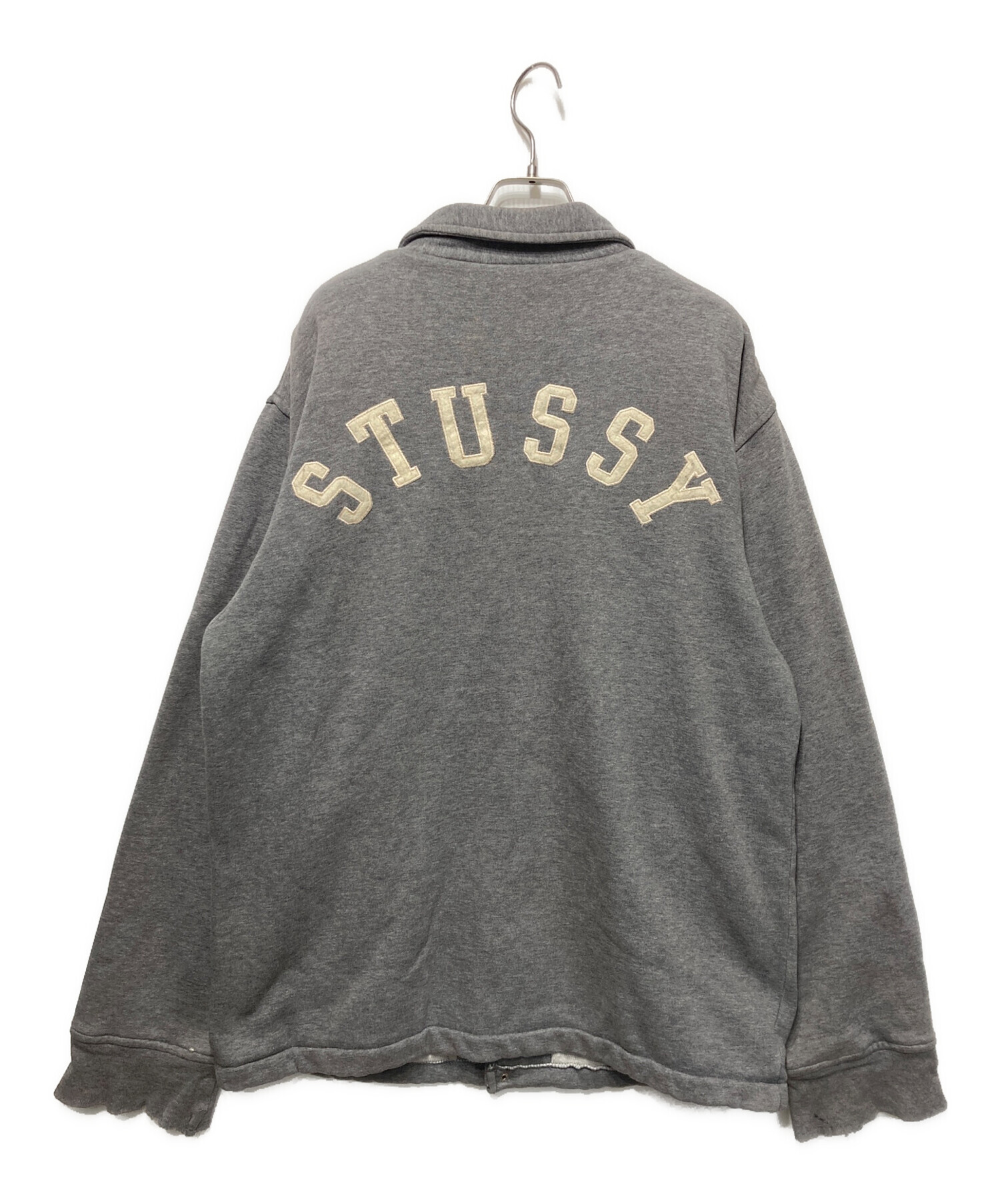 90s old stussy ステューシー　スウェットスタジャン 中古・古着通販】OLD STUSSY (オールドステューシー) 90'S スウェット