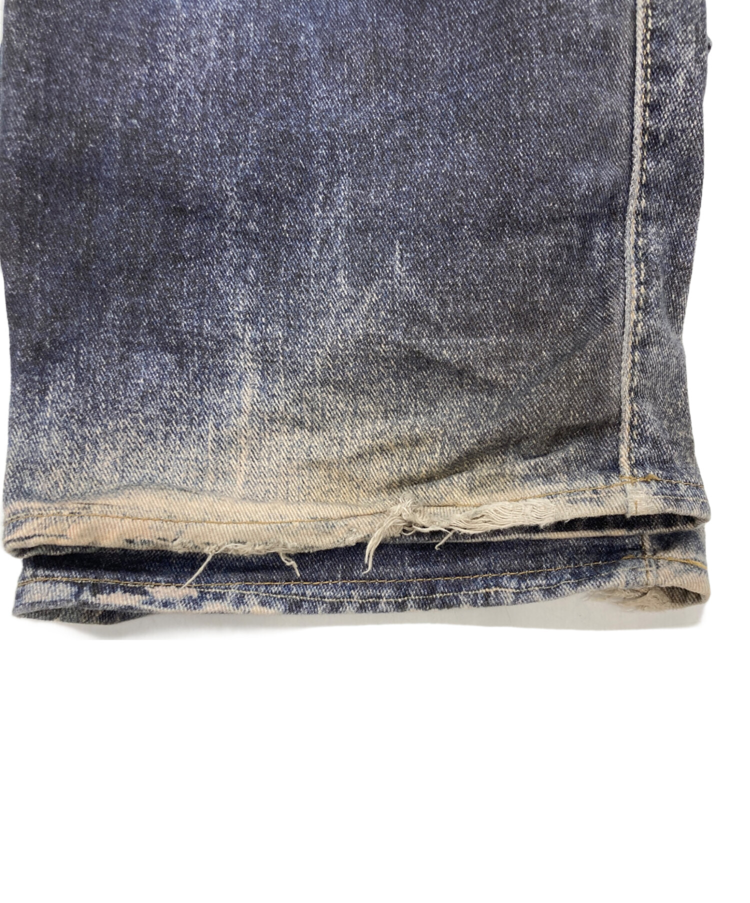 ZARA ザラ ウォッシュド加工プリントバギーフィットジーンズ EU38 完売品 zara ウォッシュド加工プリントバギーフィットジーンズ - メルカリ