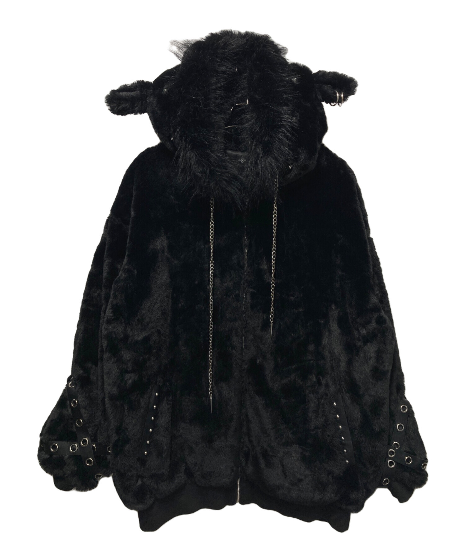 Dimmoire BABY SHEEPファーパーカーII ホワイト BABY DimMoire