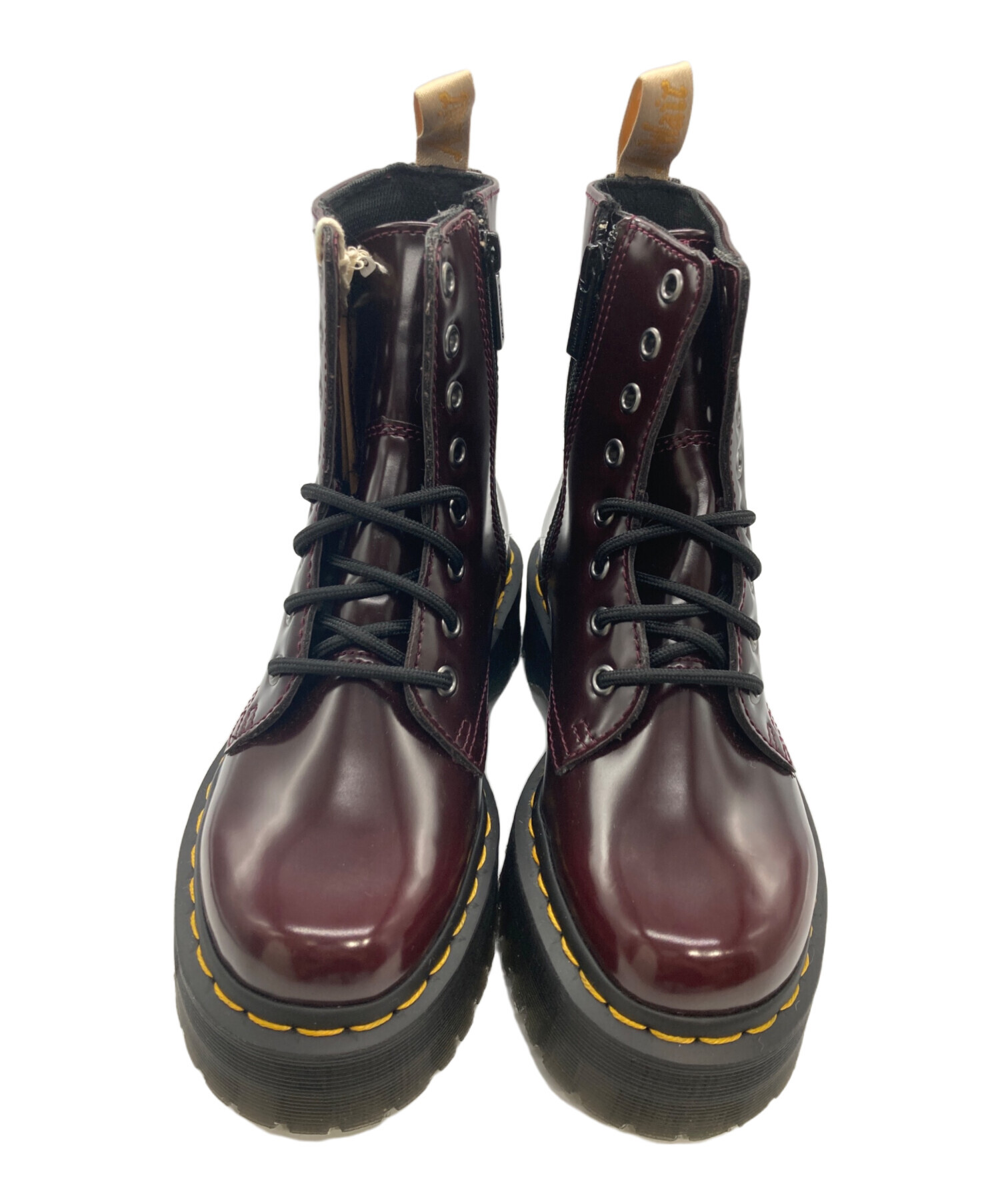 Dr.Martens V JADON チェリーレッド UK4 Dr.Martens ブーツ 8ホール