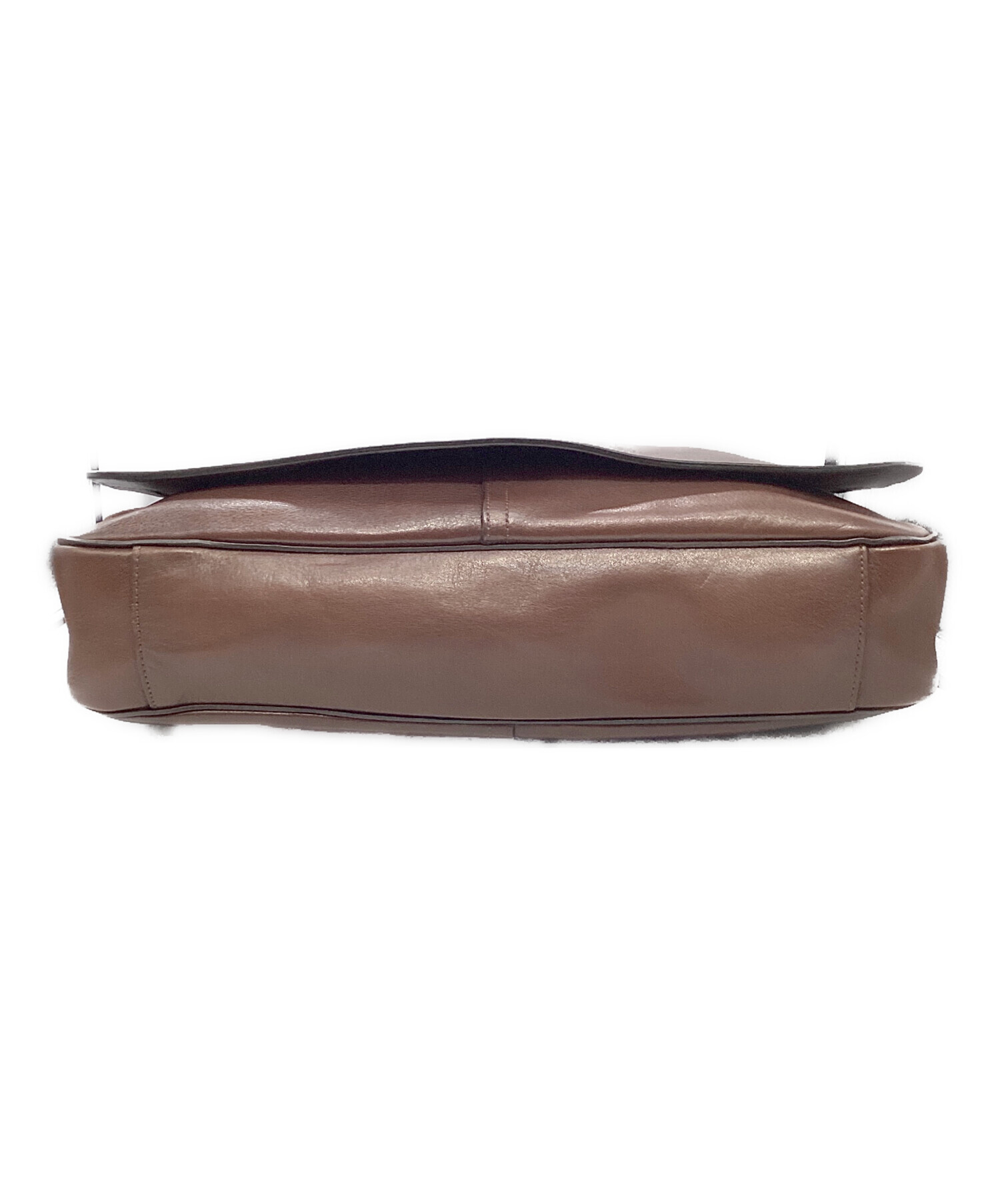 中古・古着通販】COACH (コーチ) ブリーカー クーリエバッグ ブラウン