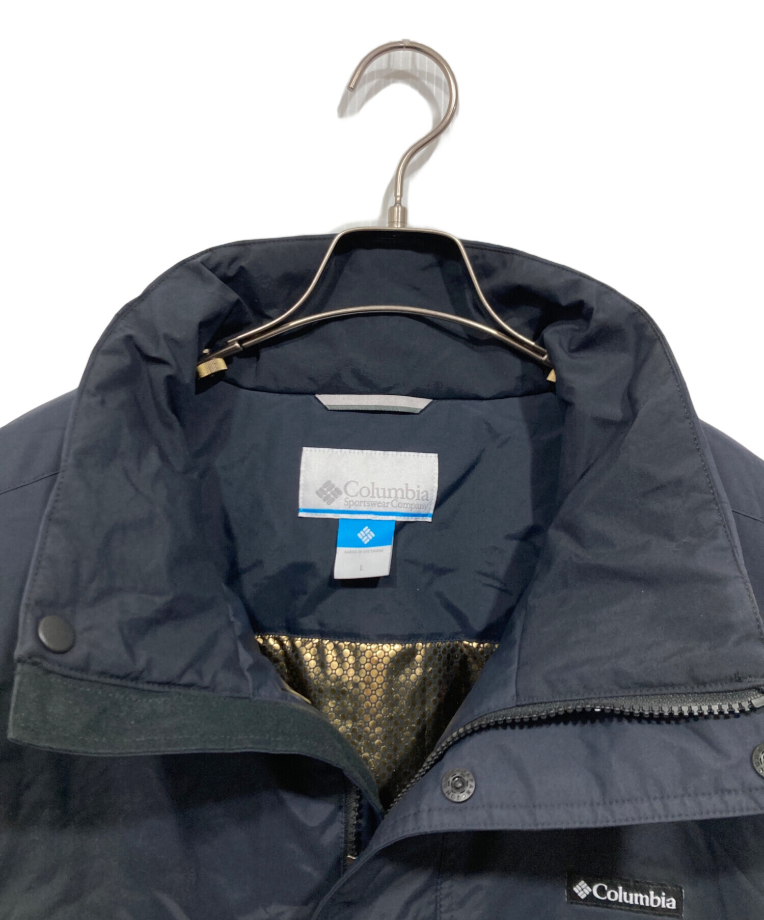 中古・古着通販】Columbia (コロンビア) 中綿ジャケット ネイビー