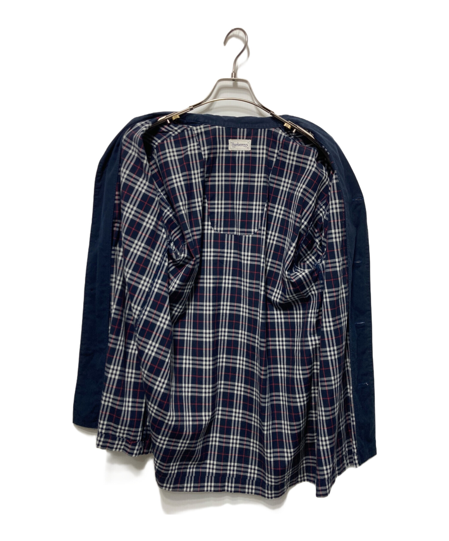 中古・古着通販】Burberry's (バーバリー) パジャマシャツ ネイビー