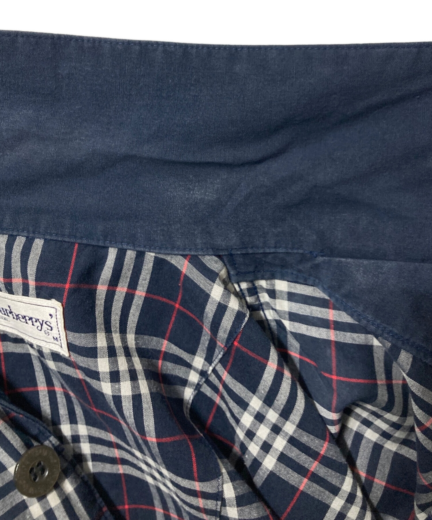 中古・古着通販】Burberry's (バーバリー) パジャマシャツ ネイビー