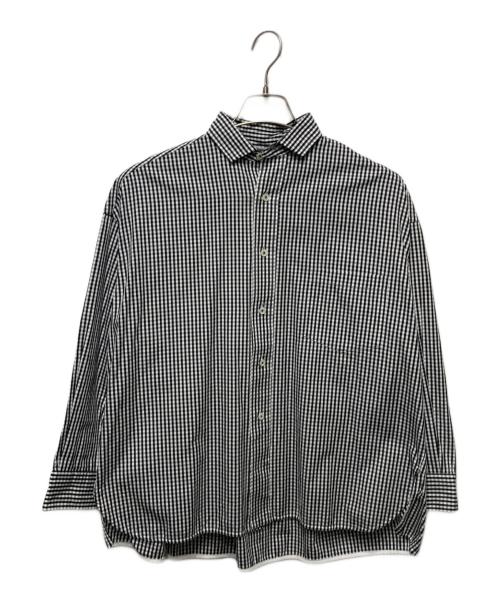 中古・古着通販】ticca (ティッカ) ギンガムチェック スクエアシャツ