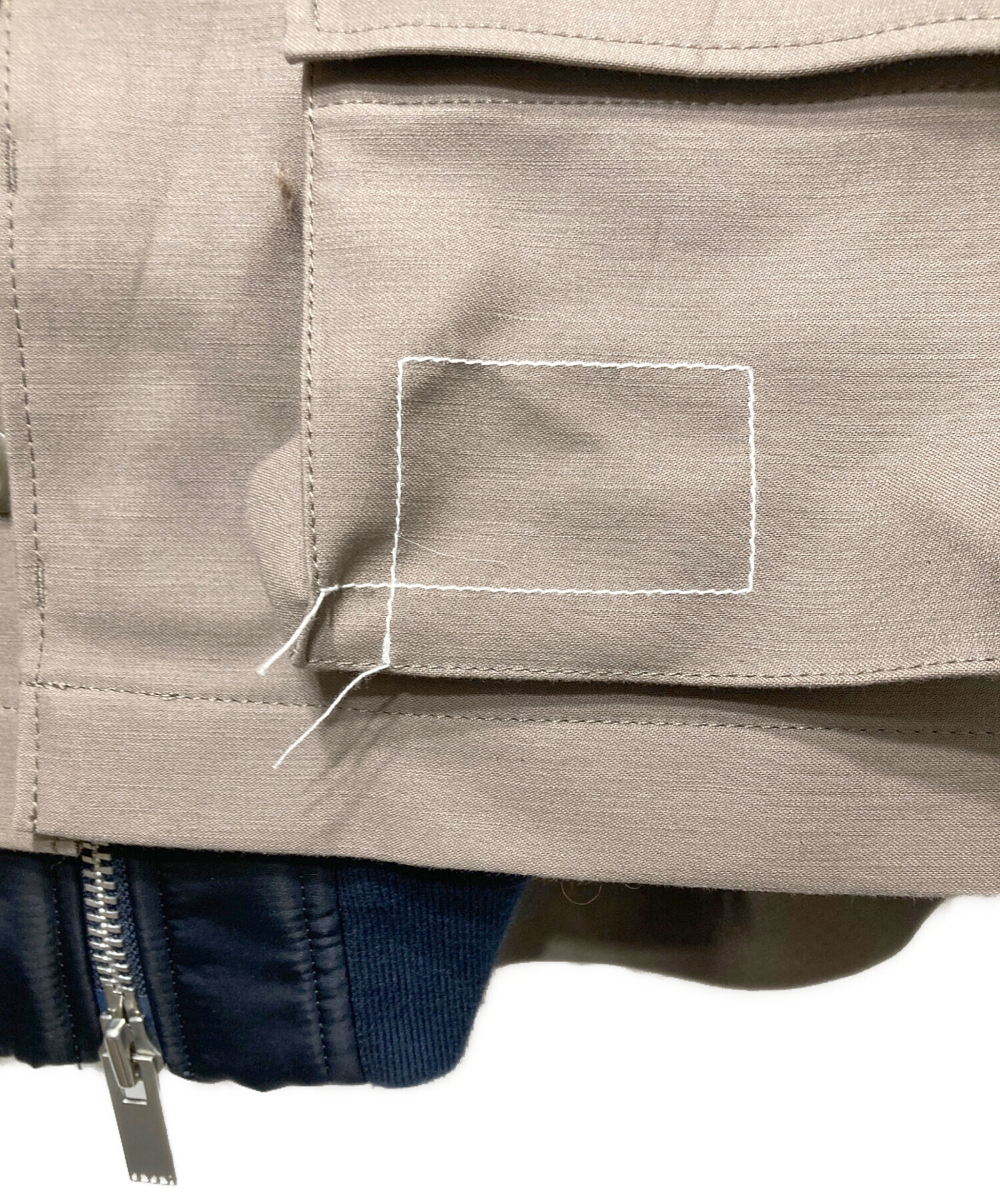中古・古着通販】sacai (サカイ) WTAPS (ダブルタップス) Cotton Back